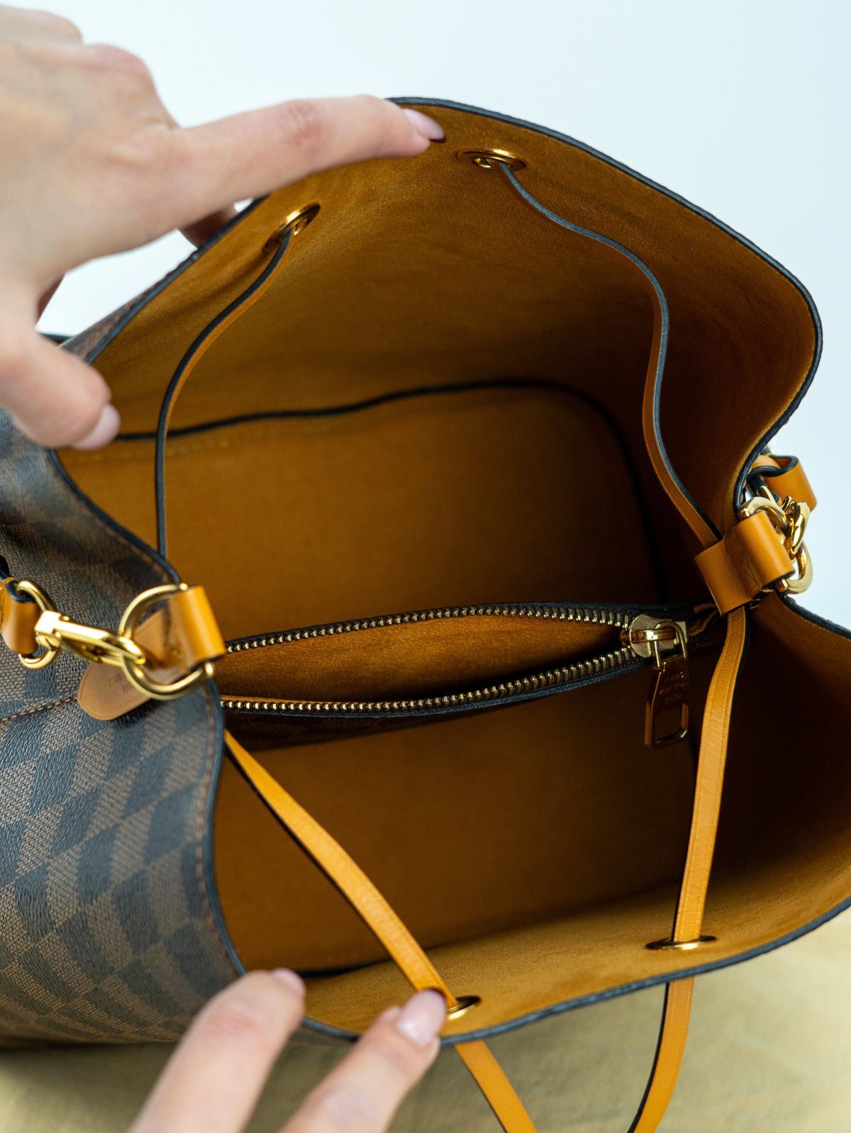 Louis Vuitton NéoNoé MM damier ebene