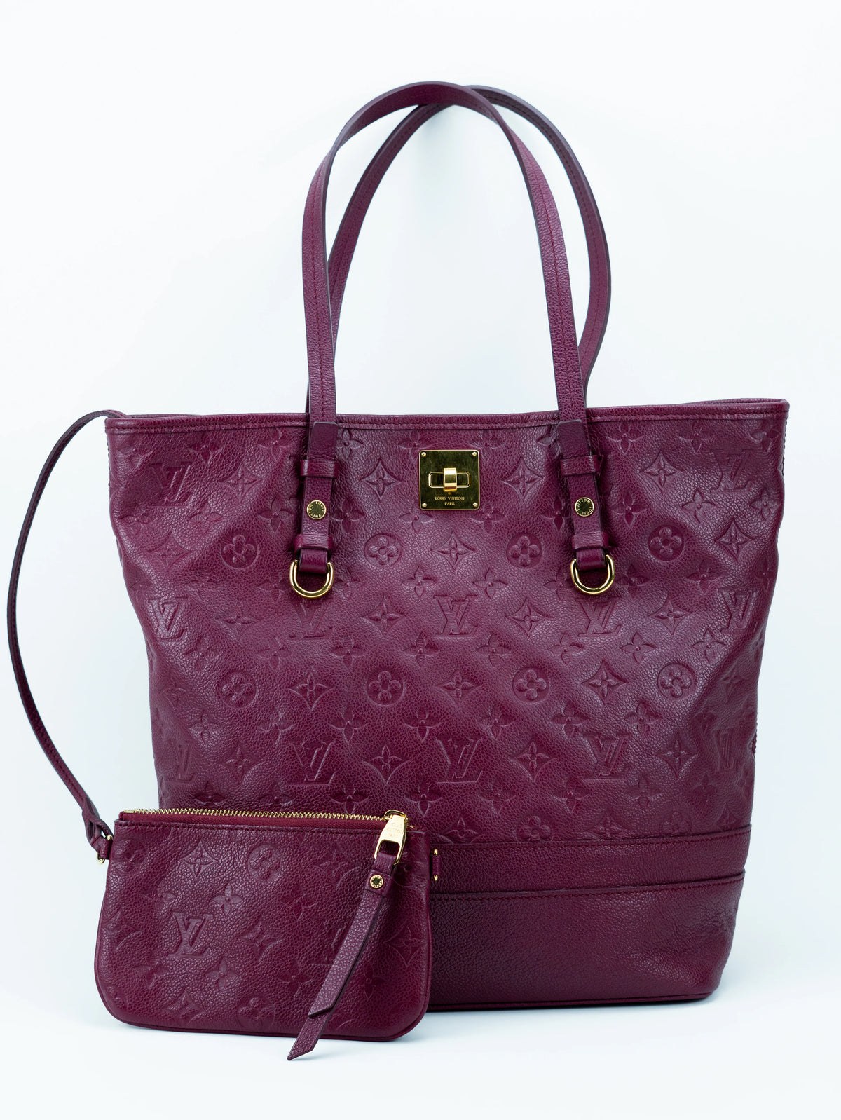 Louis Vuitton Citadine pelle bordeaux