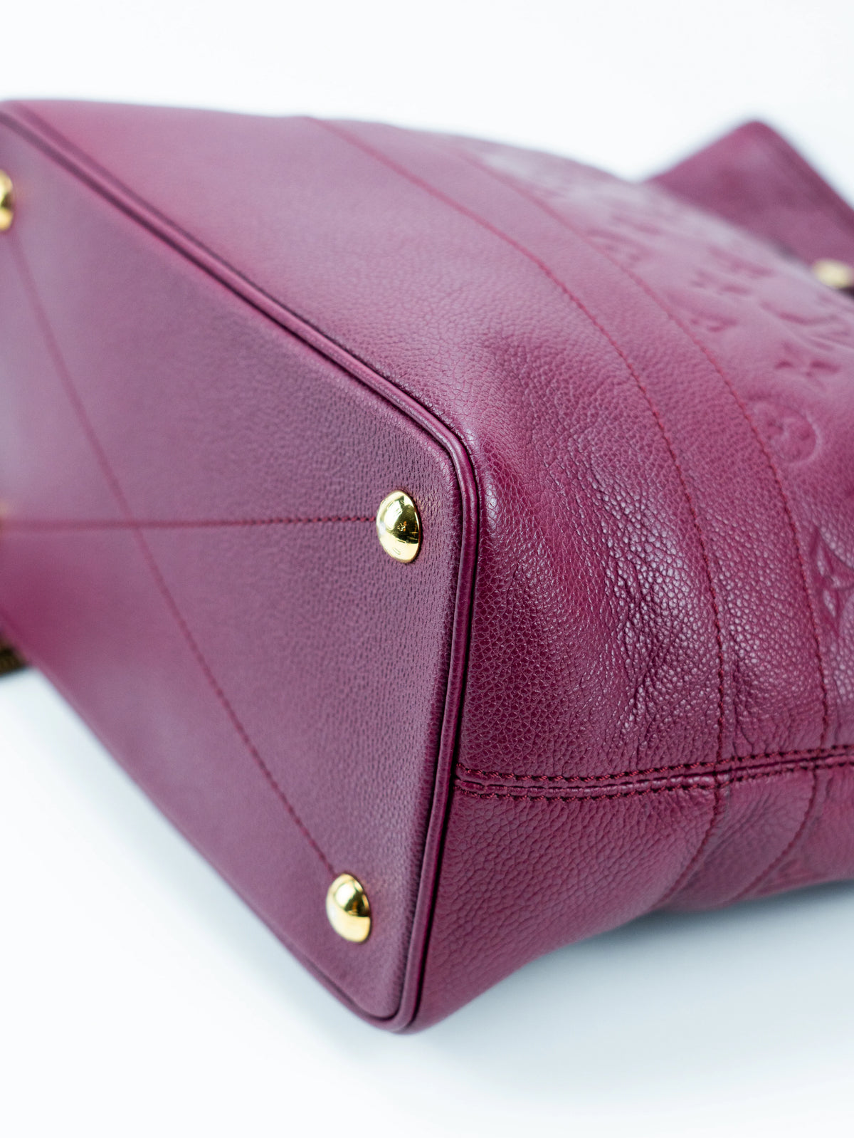 Louis Vuitton Citadine pelle bordeaux