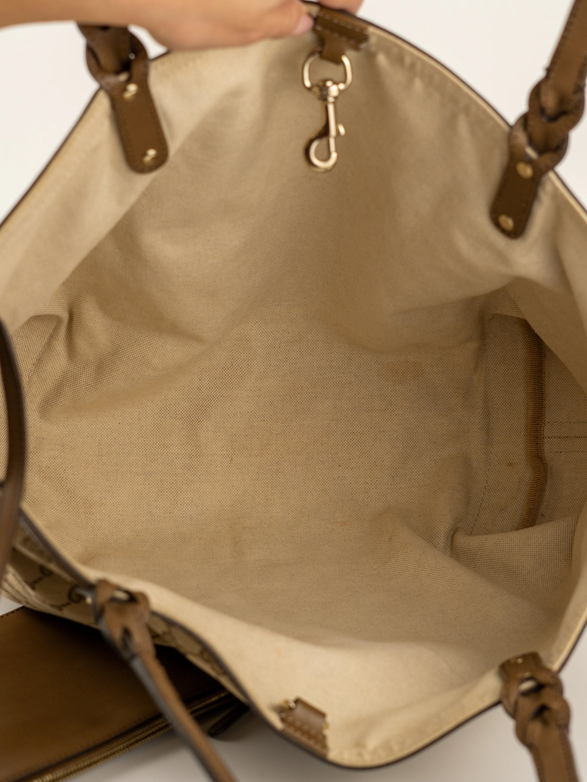 Gucci tote bag con pochette
