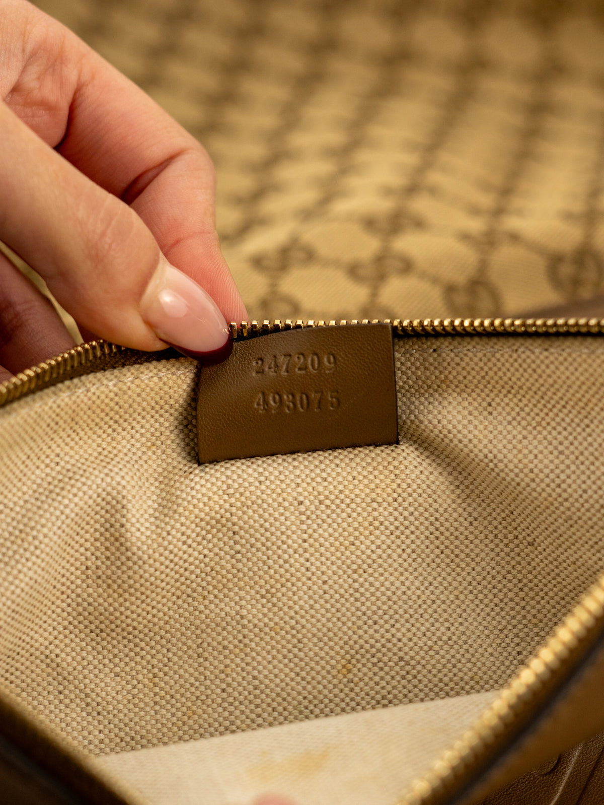 Gucci tote bag con pochette