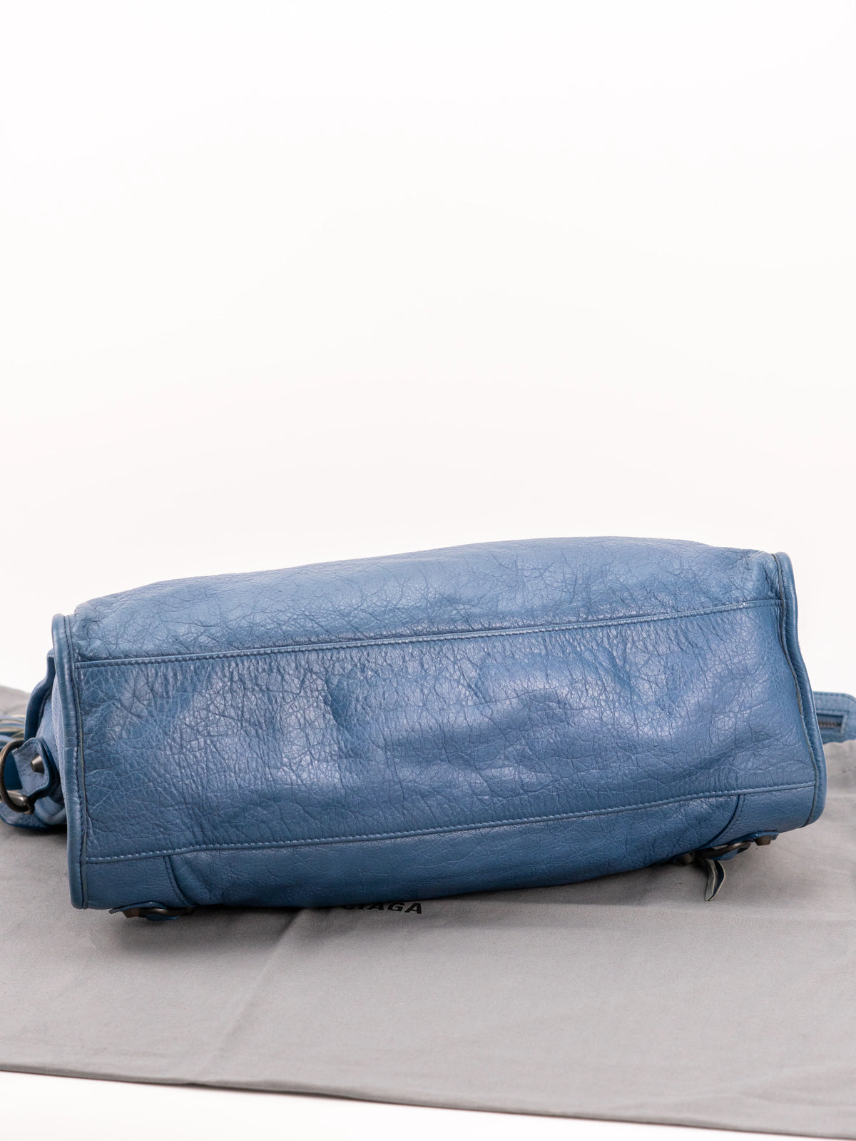 Balenciaga City media blu
