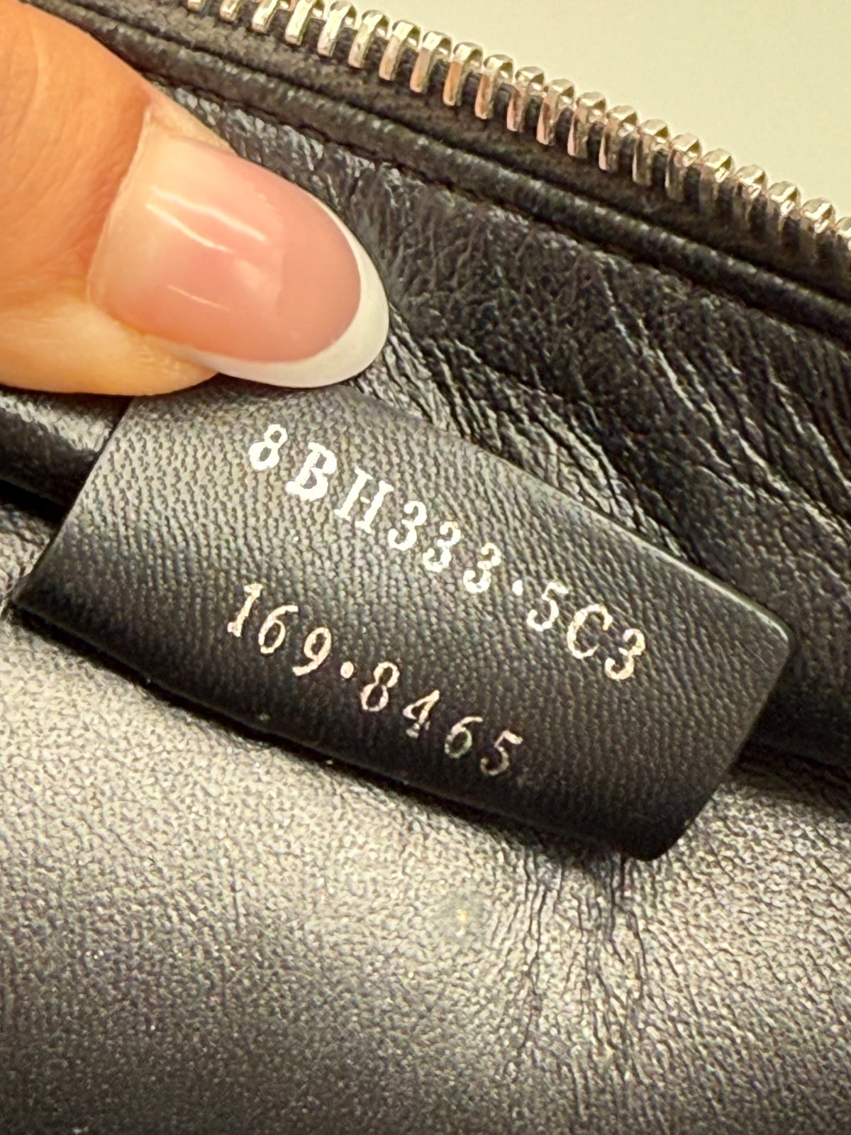 Fendi 3Jours piccola in pelle nera - foto 7