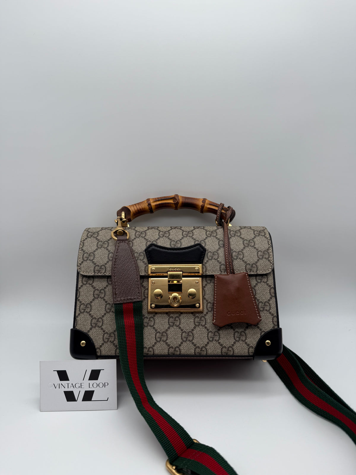 Gucci padlock bamboo GG - foto 1