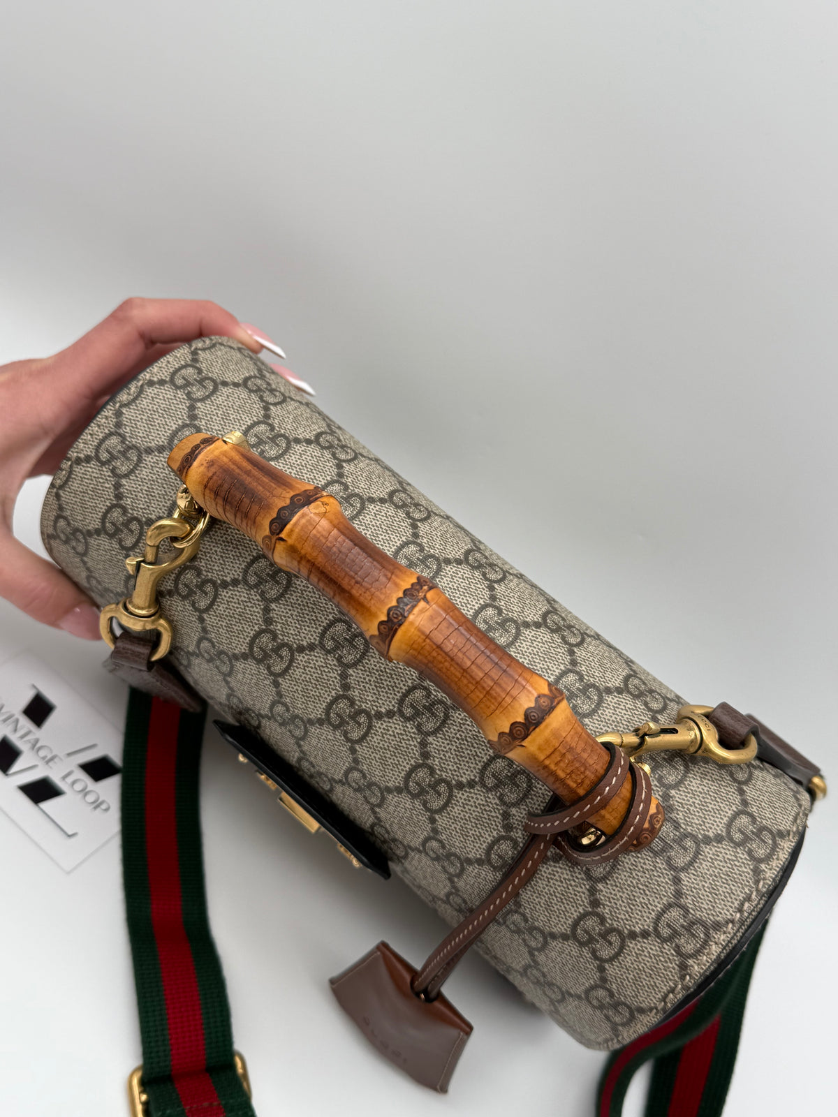 Gucci padlock bamboo GG - foto 5