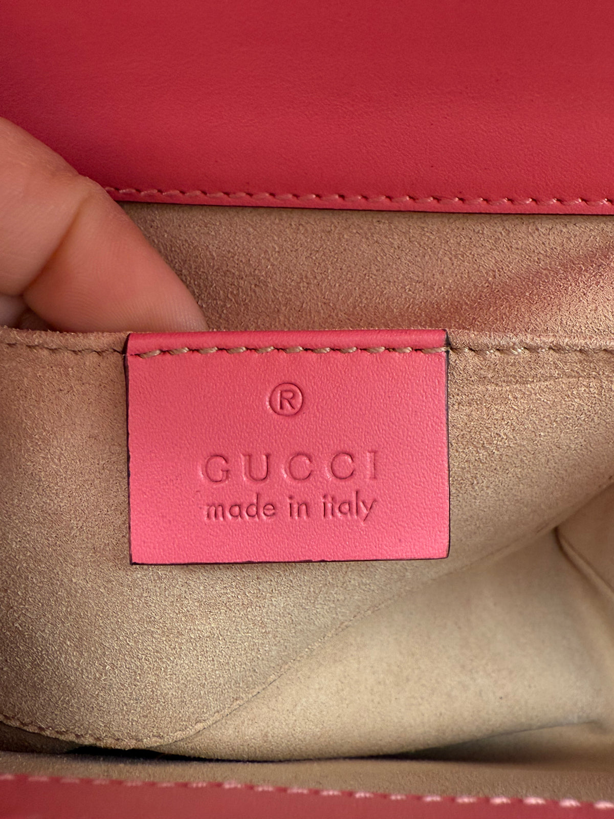 Gucci Padlock small rosa - foto 10