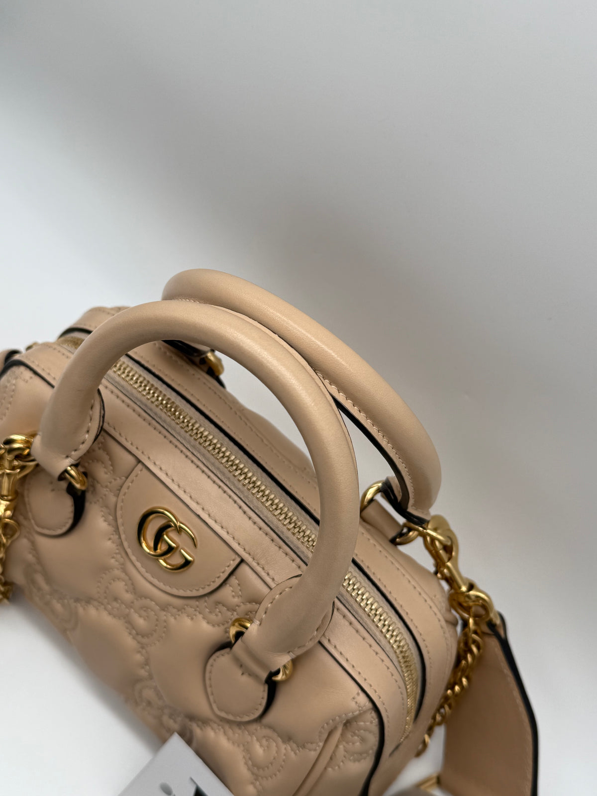 Gucci mini bauletto GG beige - foto 13