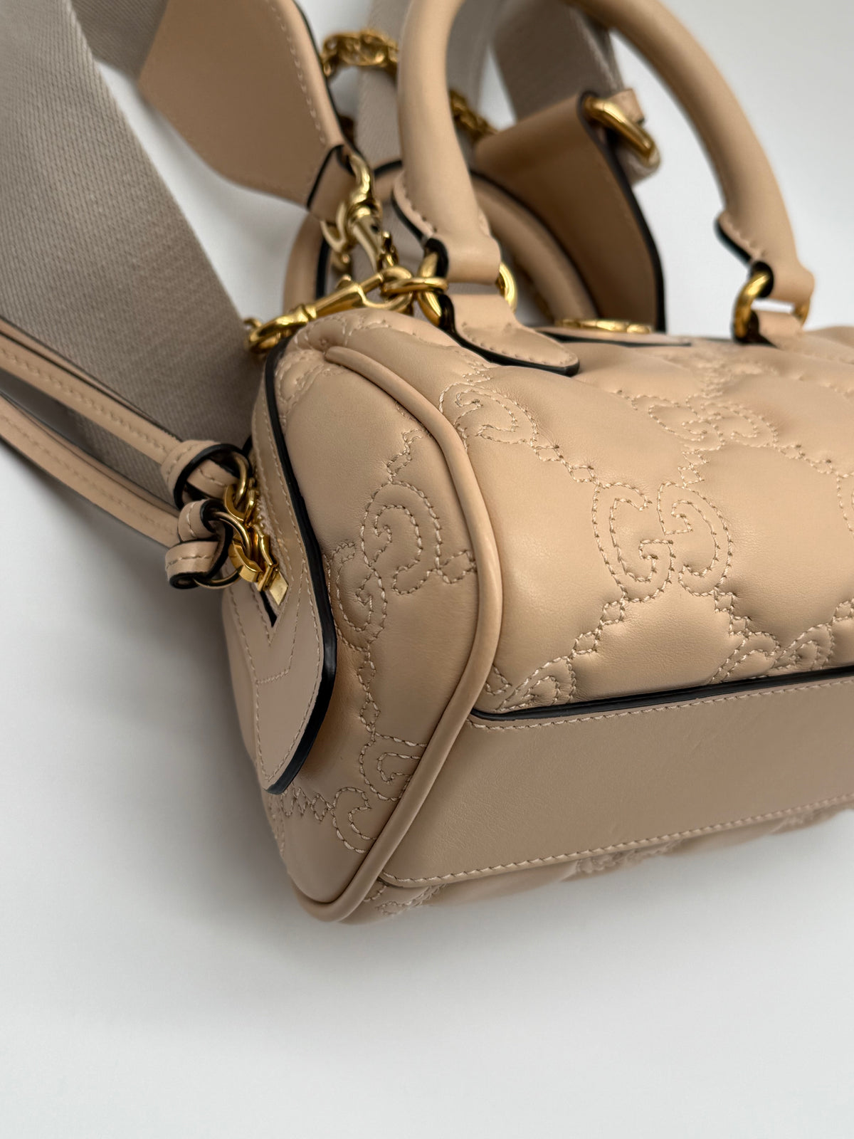 Gucci mini bauletto GG beige - foto 11