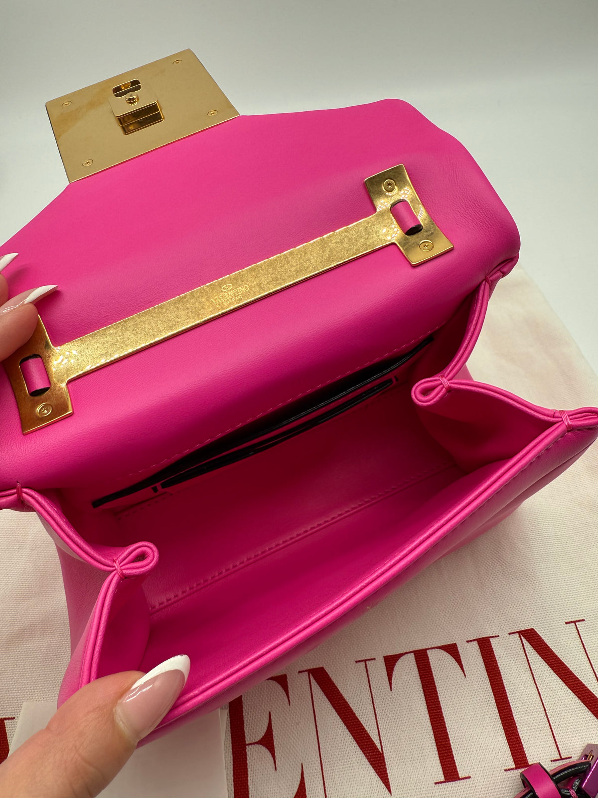Valentino One Stud mini fucsia - foto 5