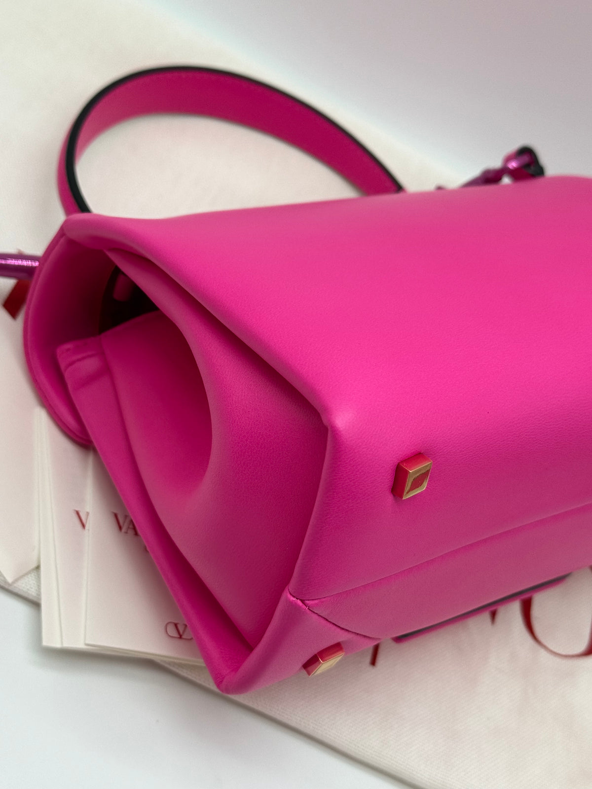 Valentino One Stud mini fucsia - foto 13