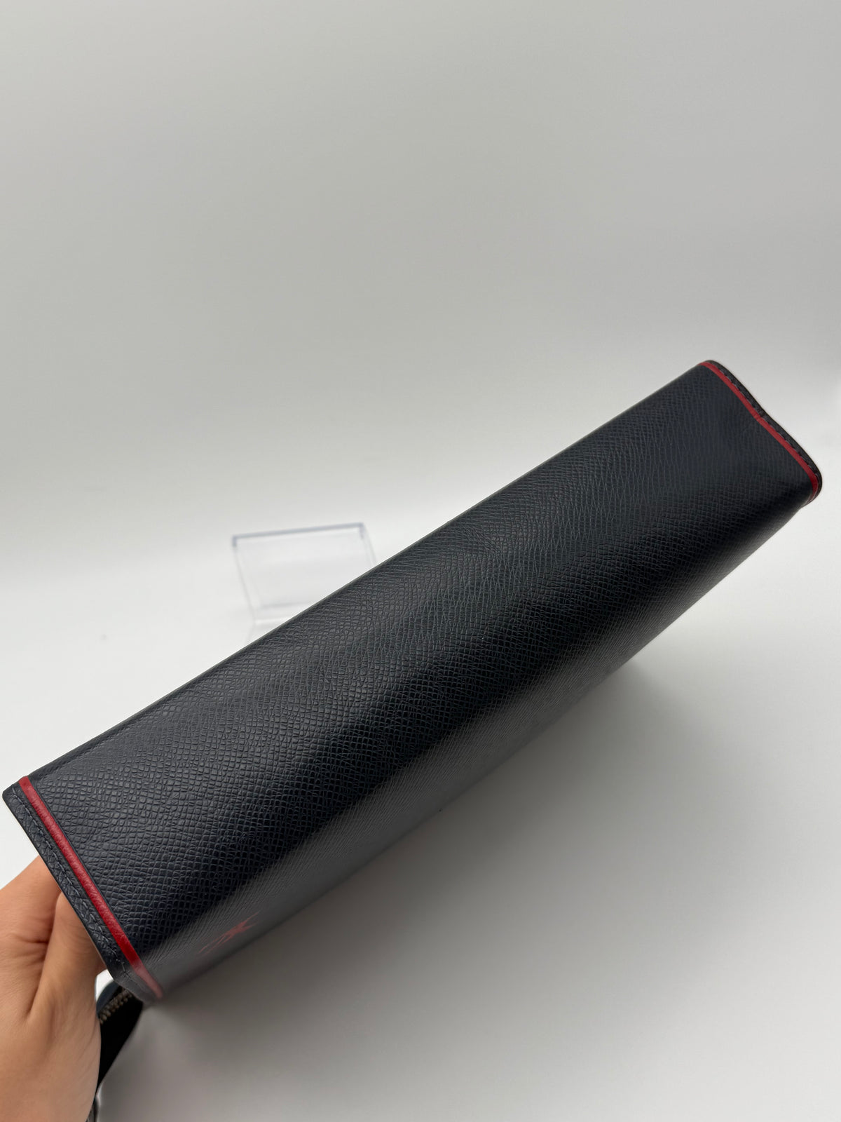 Louis Vuitton pochette clutch blu navy - foto 4