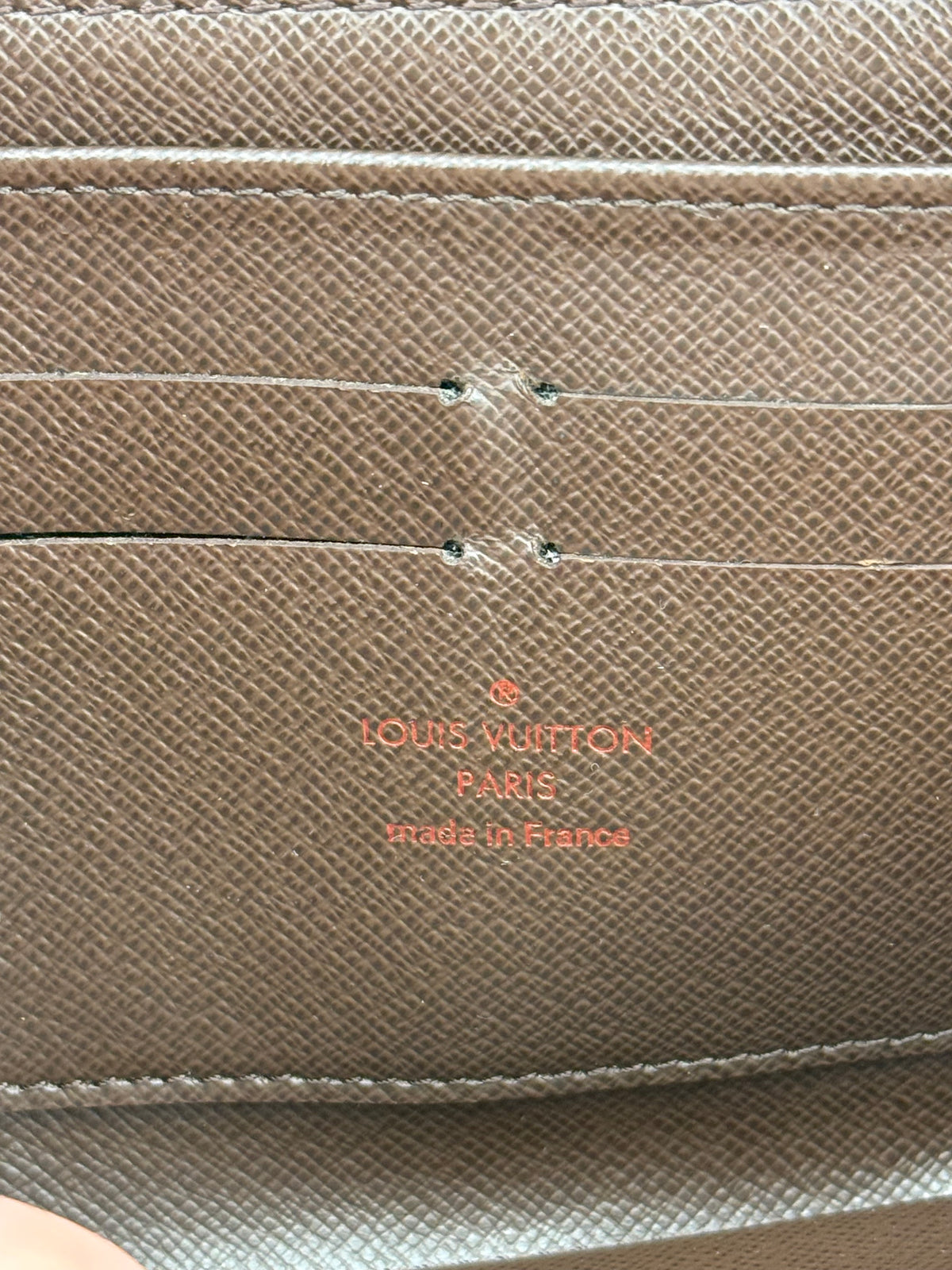 Louis Vuitton Zippy Damier Ebene