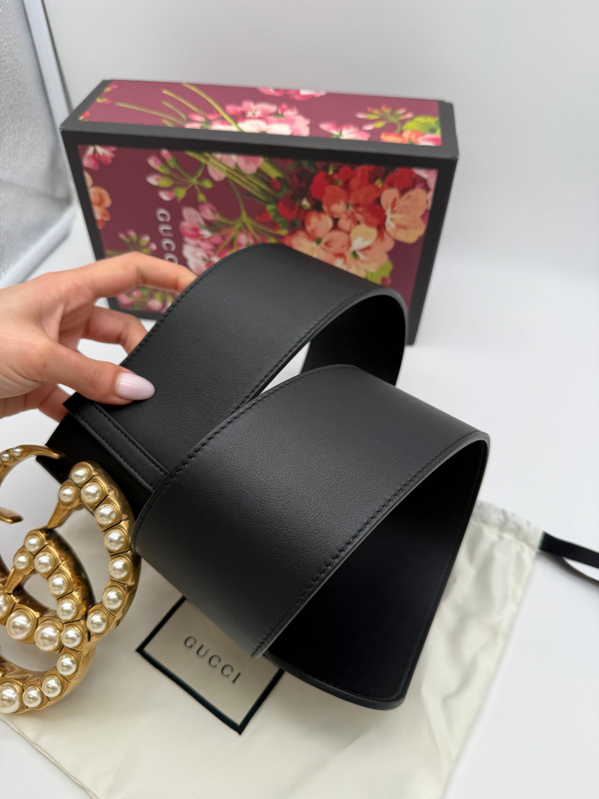 Gucci cintura GG larga - foto 5
