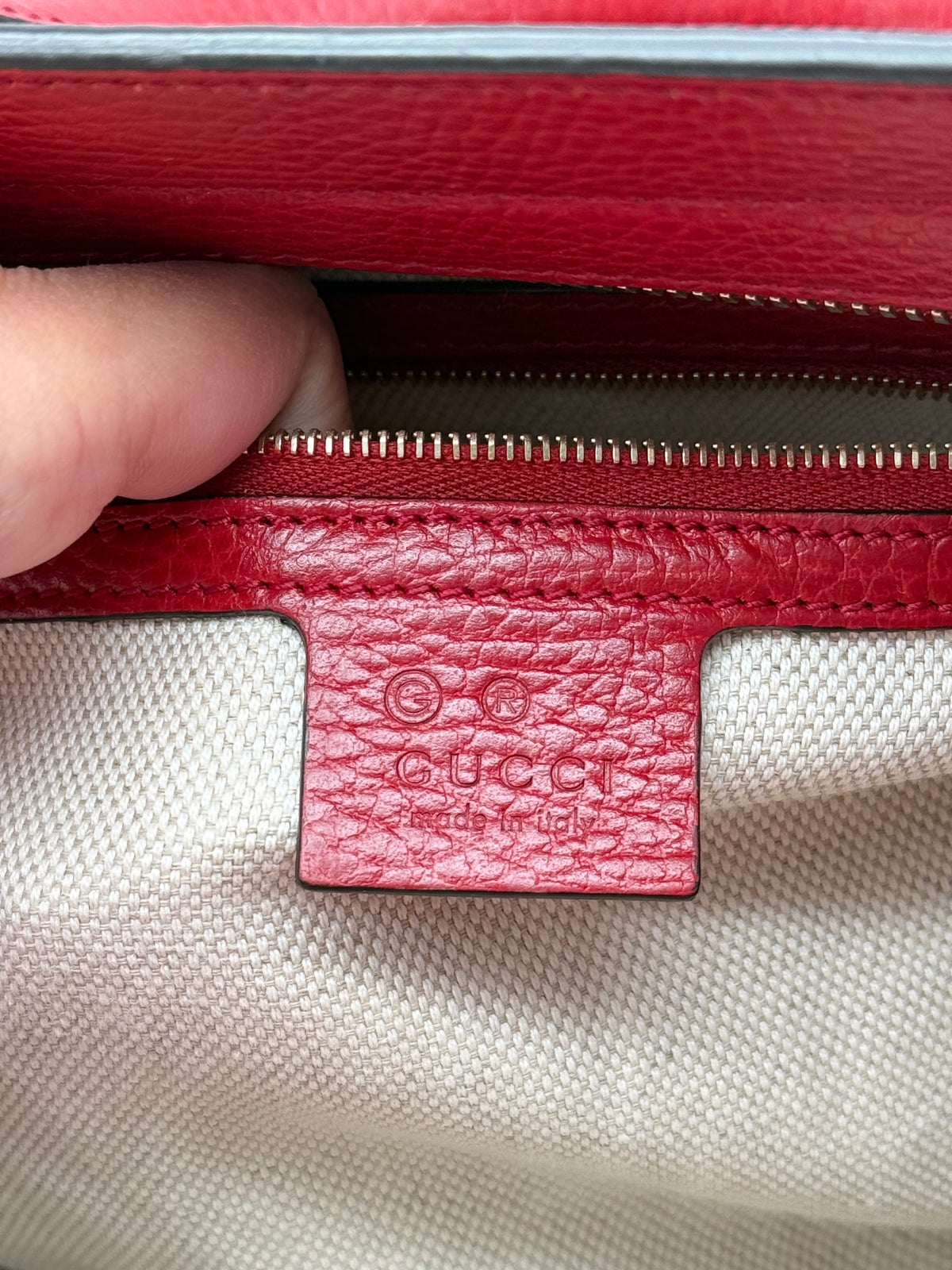 Gucci tracolla soho rossa - foto 4