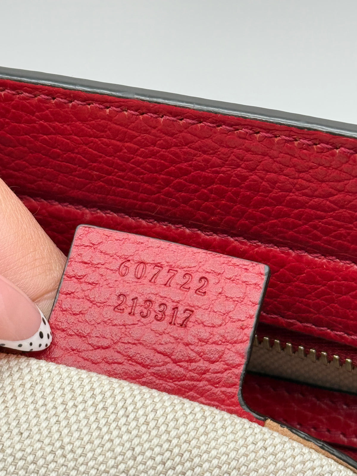 Gucci tracolla soho rossa - foto 6