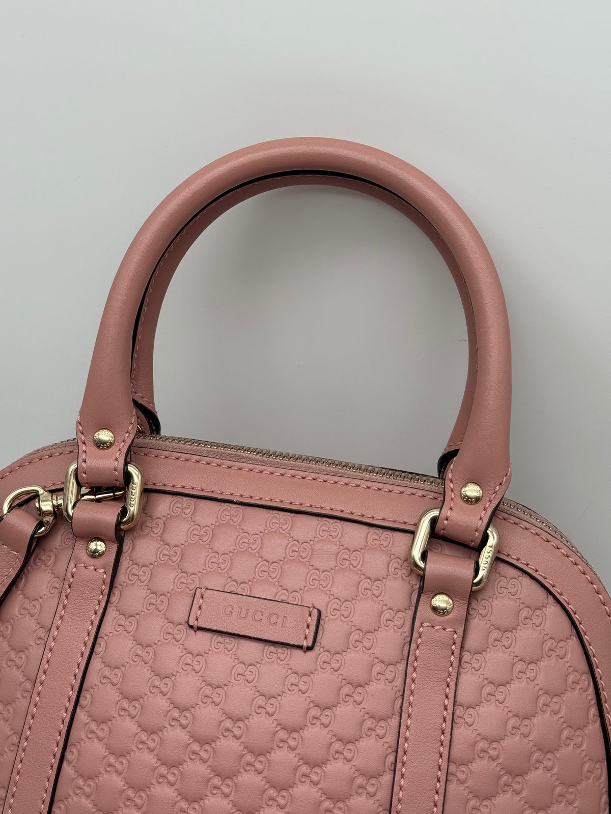 Gucci Dome in pelle rosa - foto 6