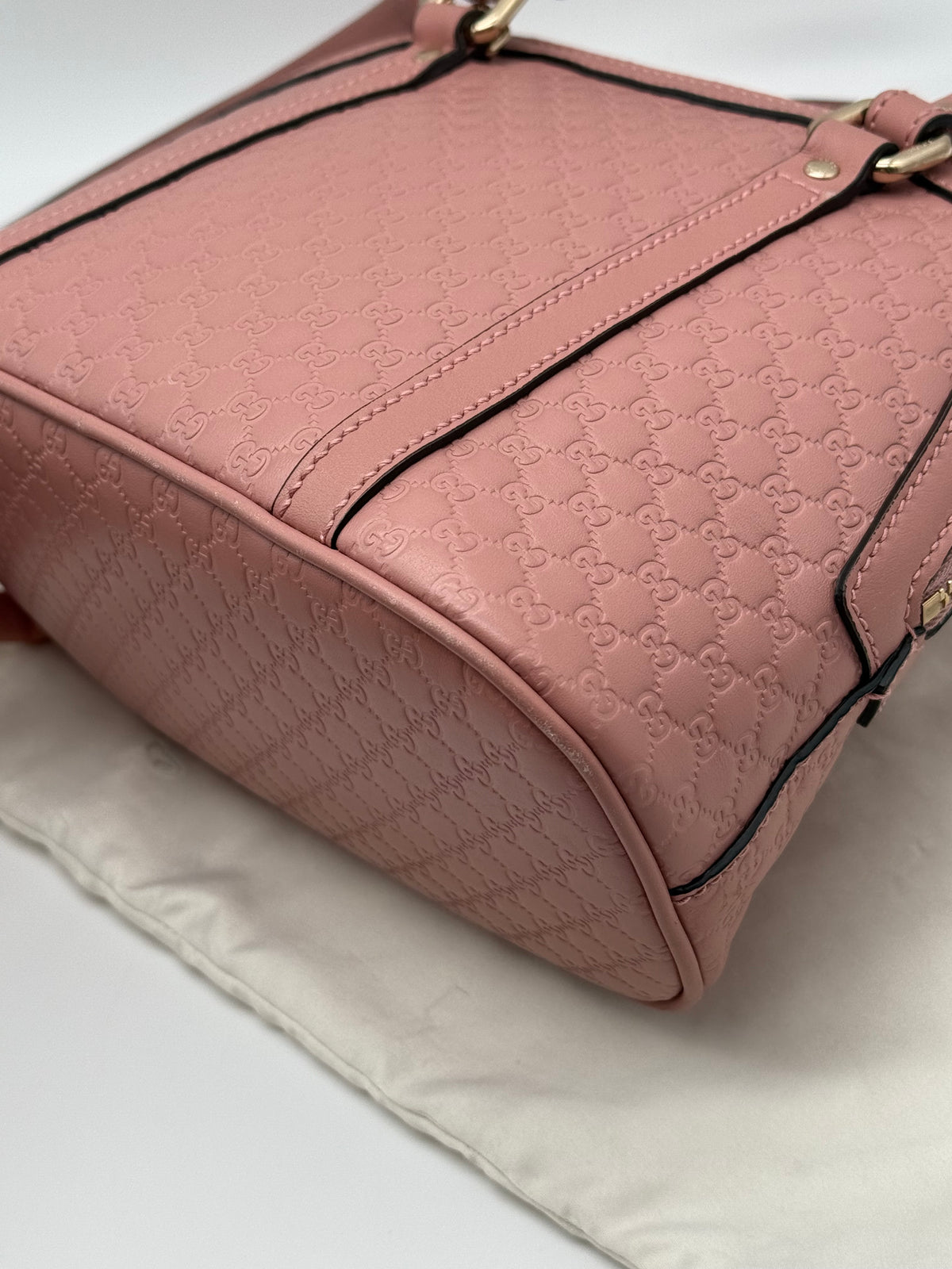 Gucci Dome in pelle rosa - foto 10