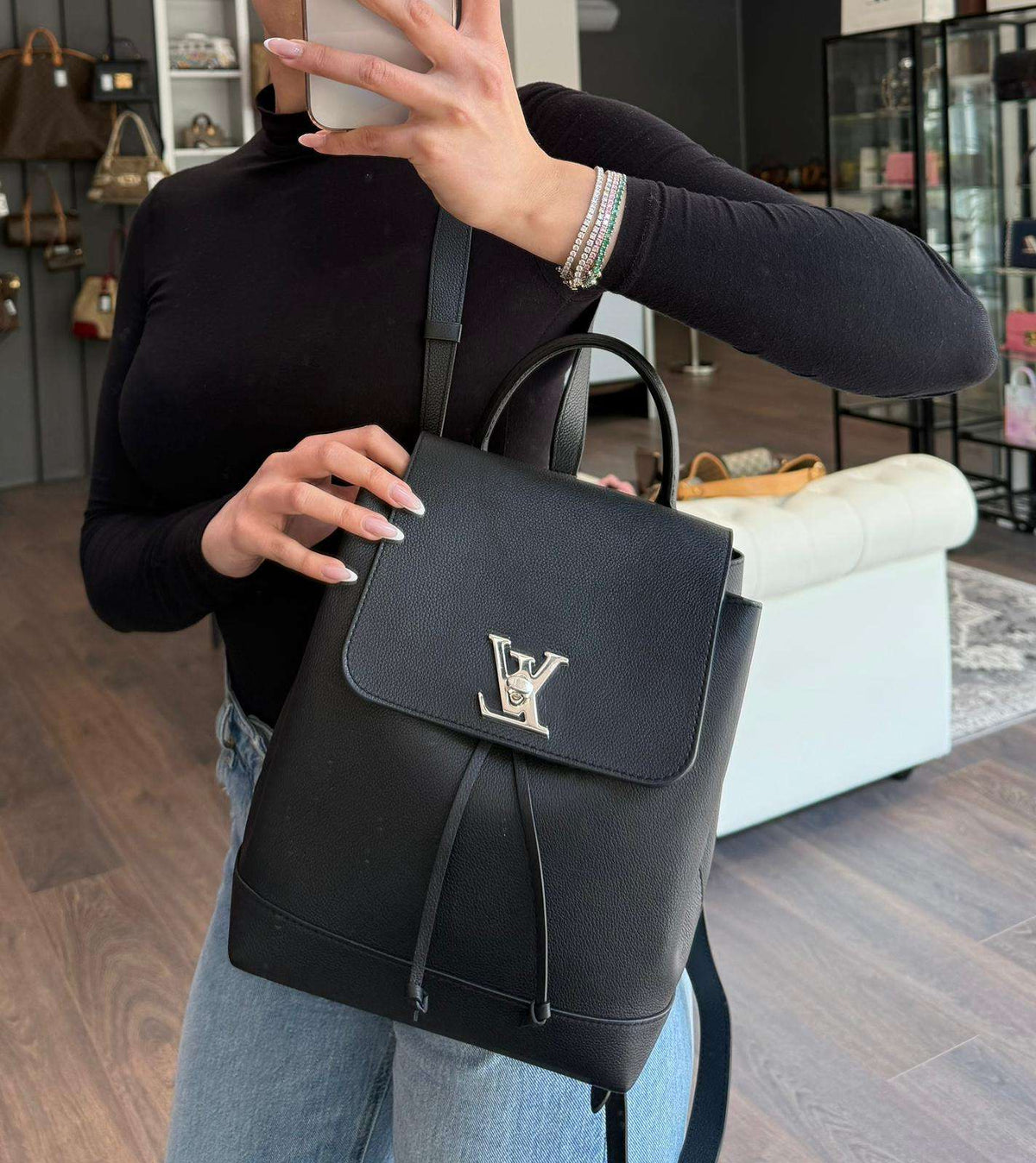 Louis Vuitton zaino Lock me - foto 3