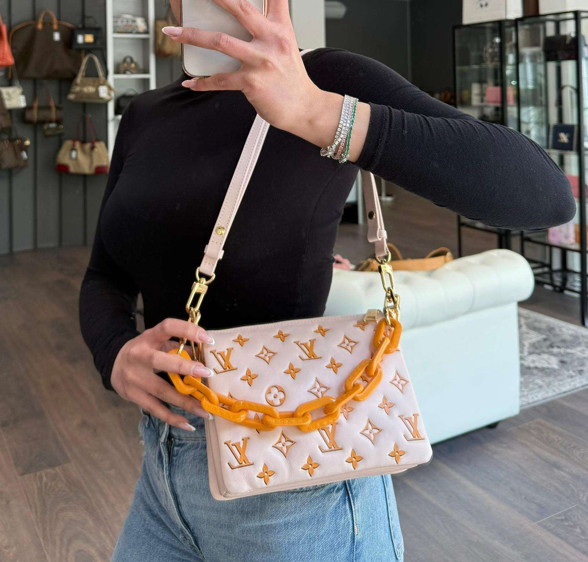 Louis Vuitton Coussin BB rosa - foto 4