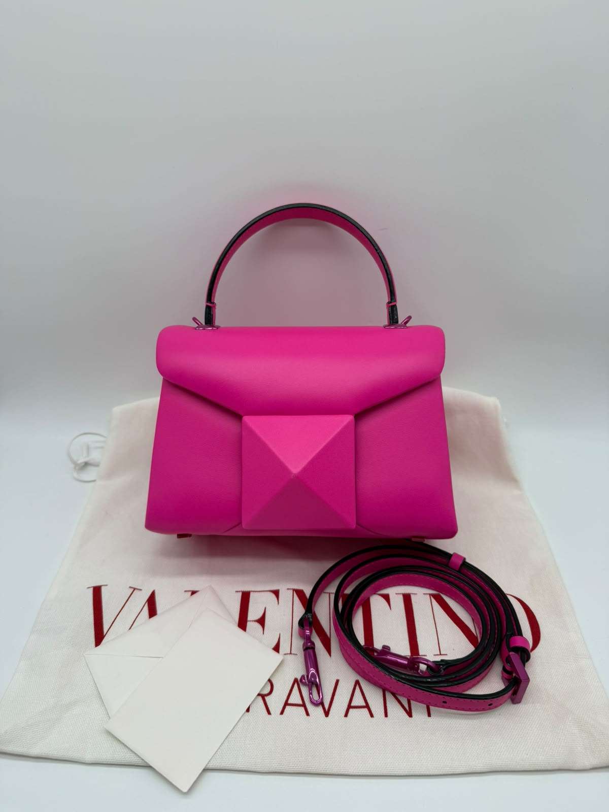 Valentino One Stud mini fucsia - foto 1