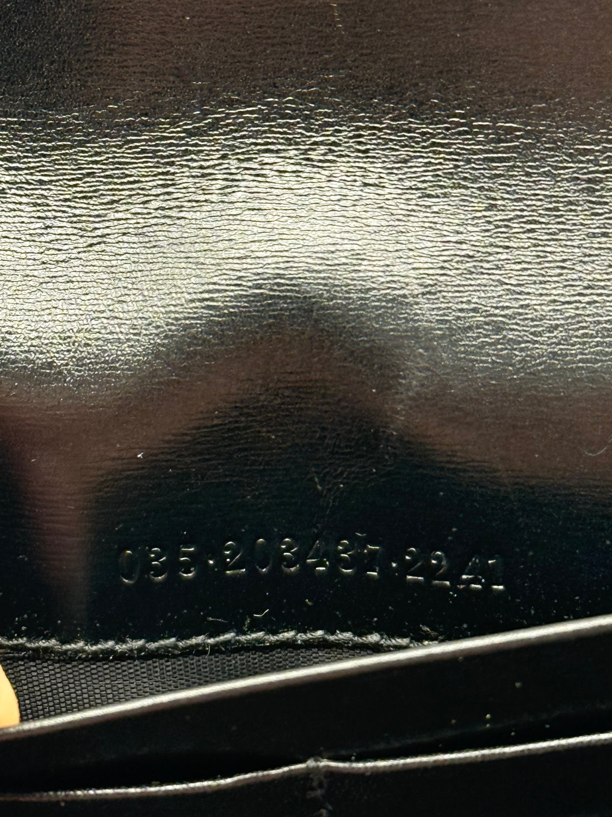 Gucci portafoglio pelle nera