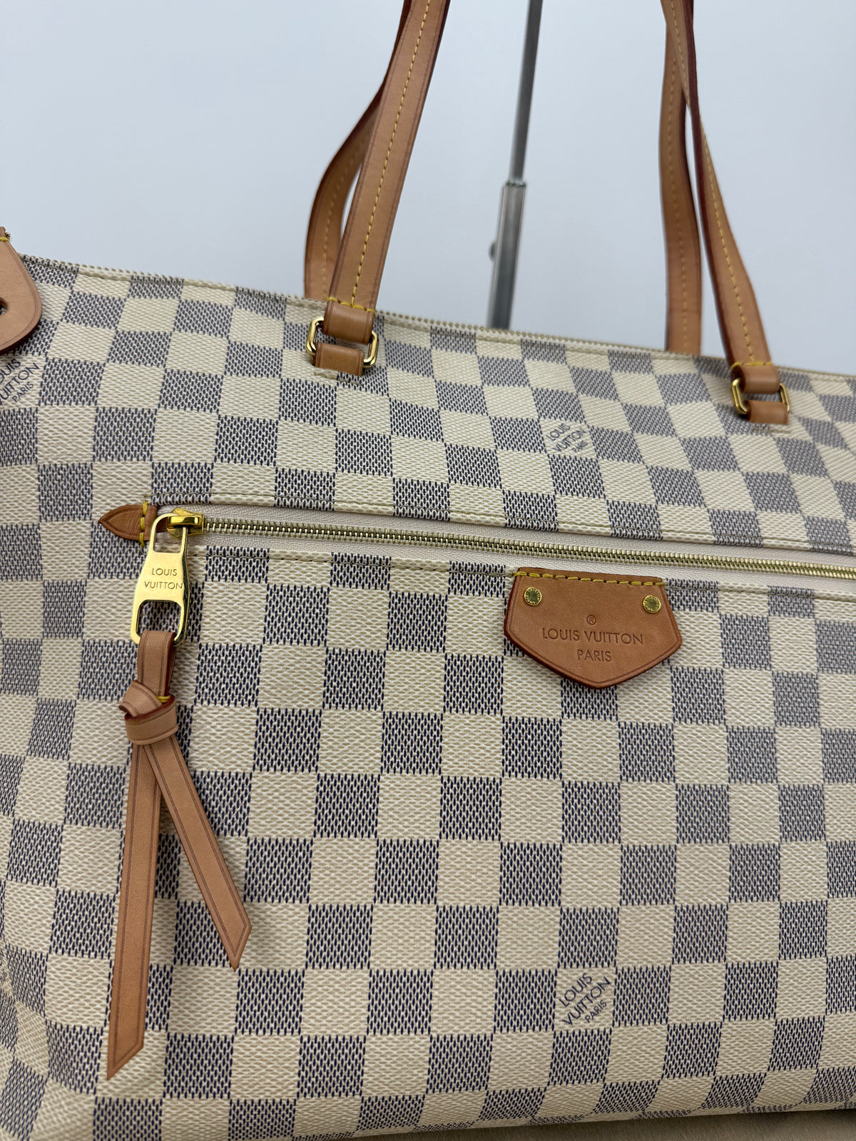 Louis Vuitton borsa Iéna damier azur