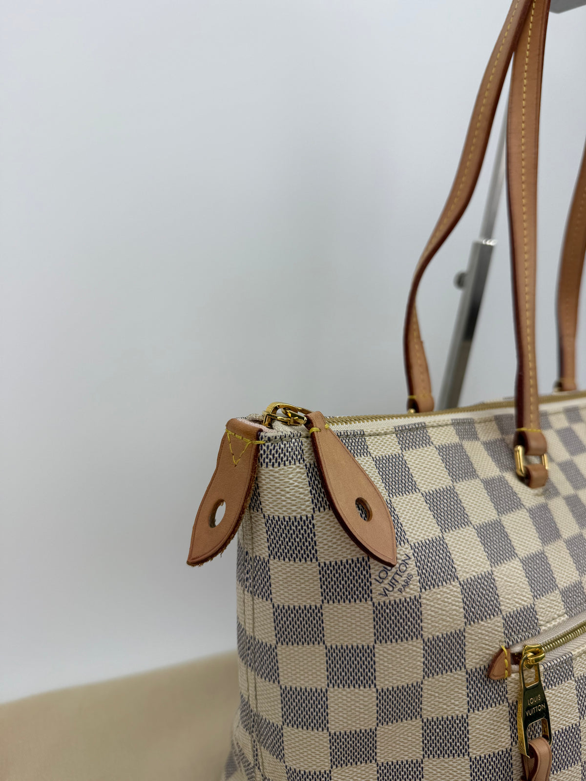 Louis Vuitton borsa Iéna damier azur