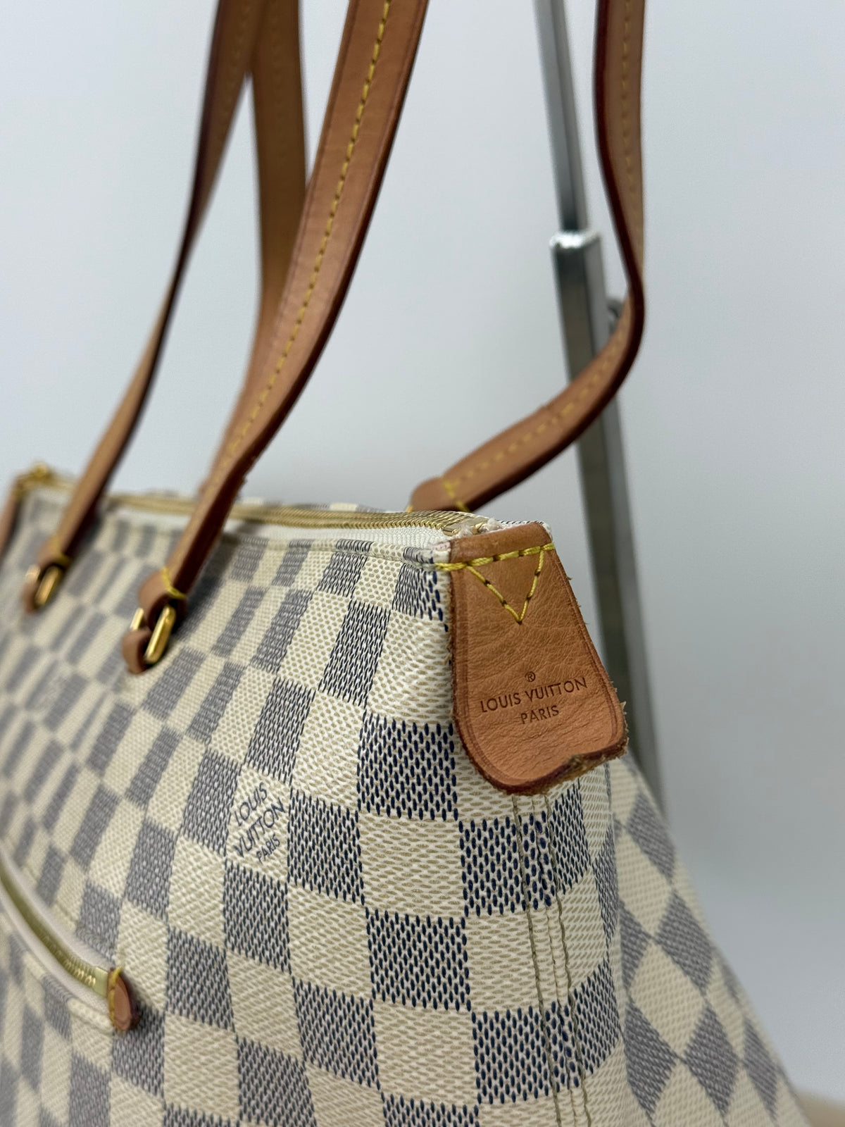 Louis Vuitton borsa Iéna damier azur