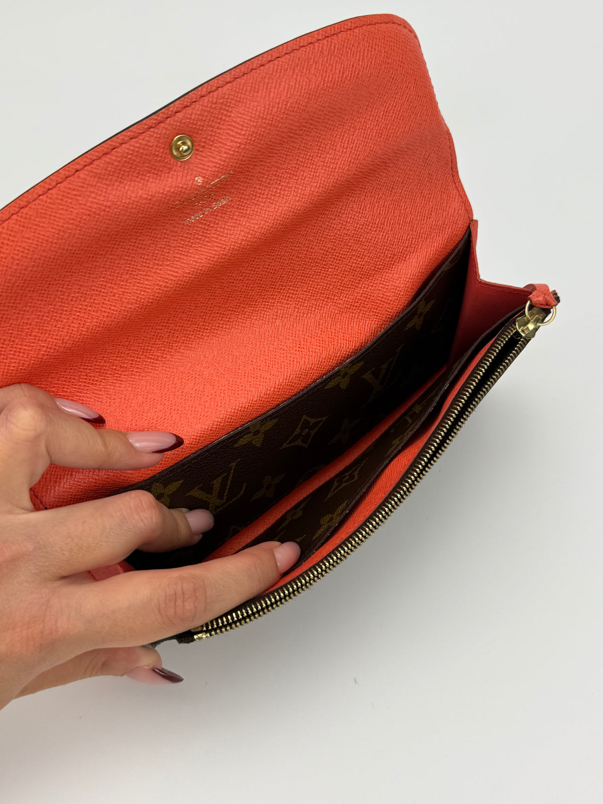 Louis Vuitton portafoglio Emilie monogram