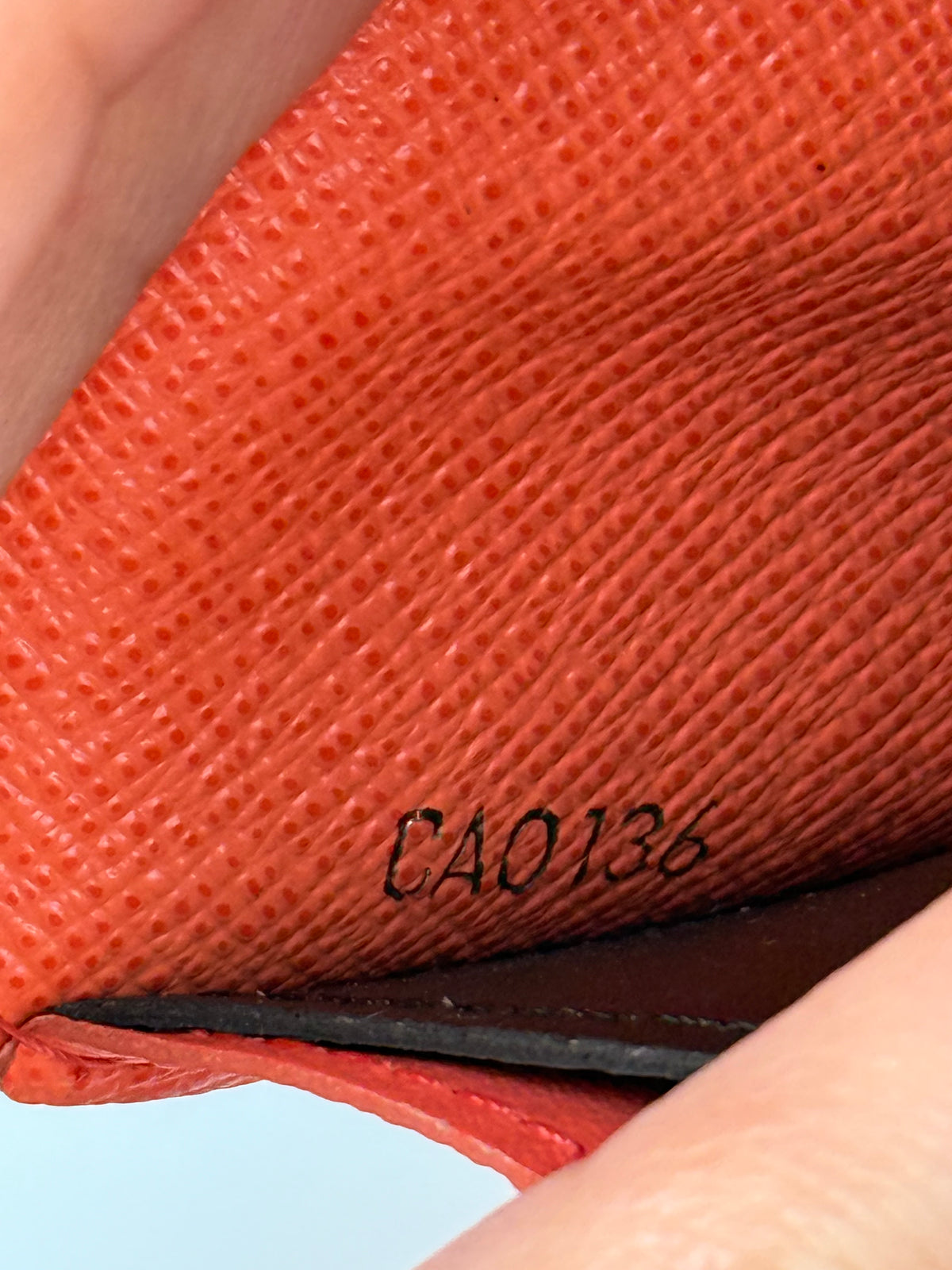 Louis Vuitton portafoglio Emilie monogram