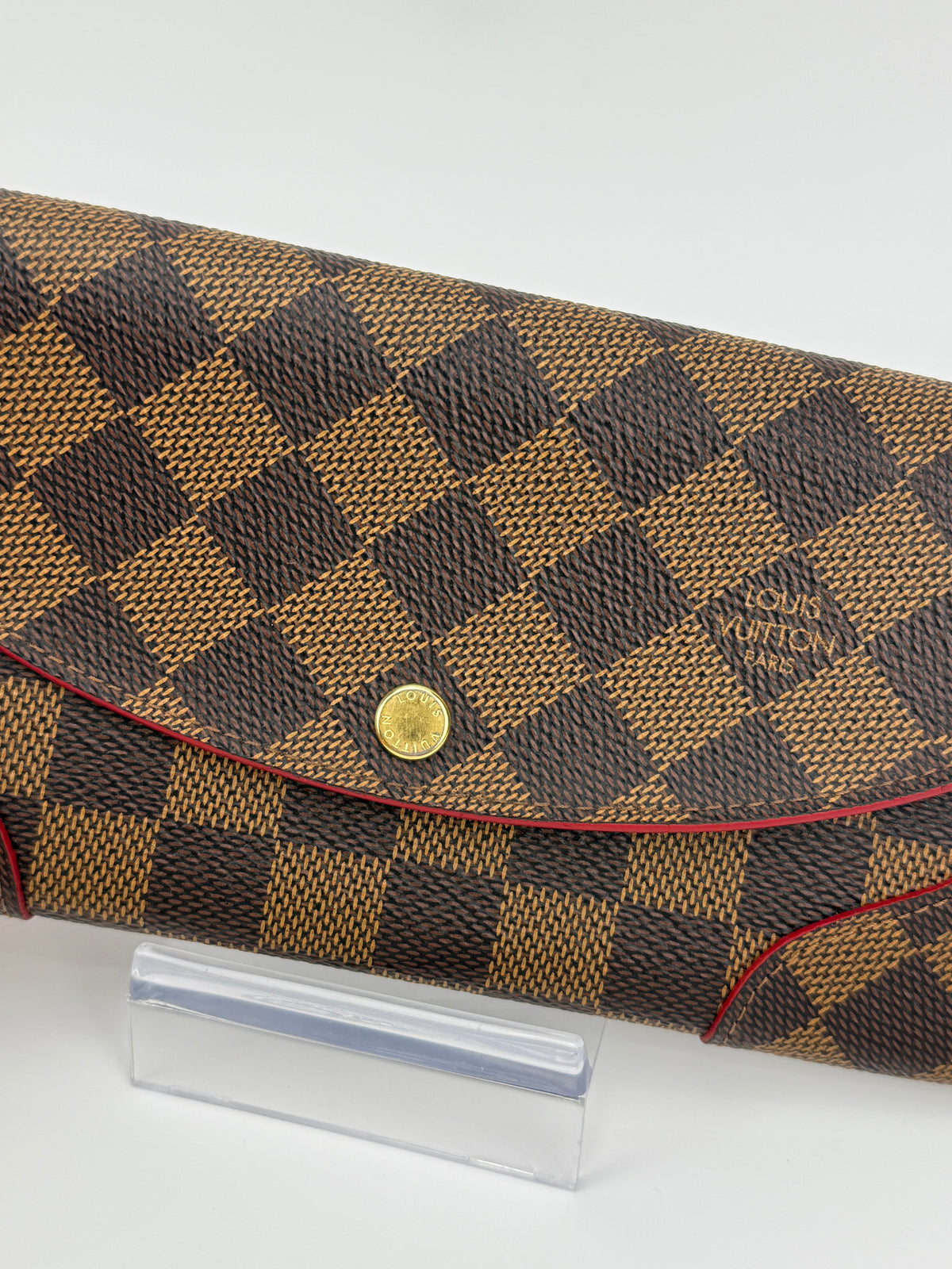 Louis Vuitton portafoglio Caissa damier ebene