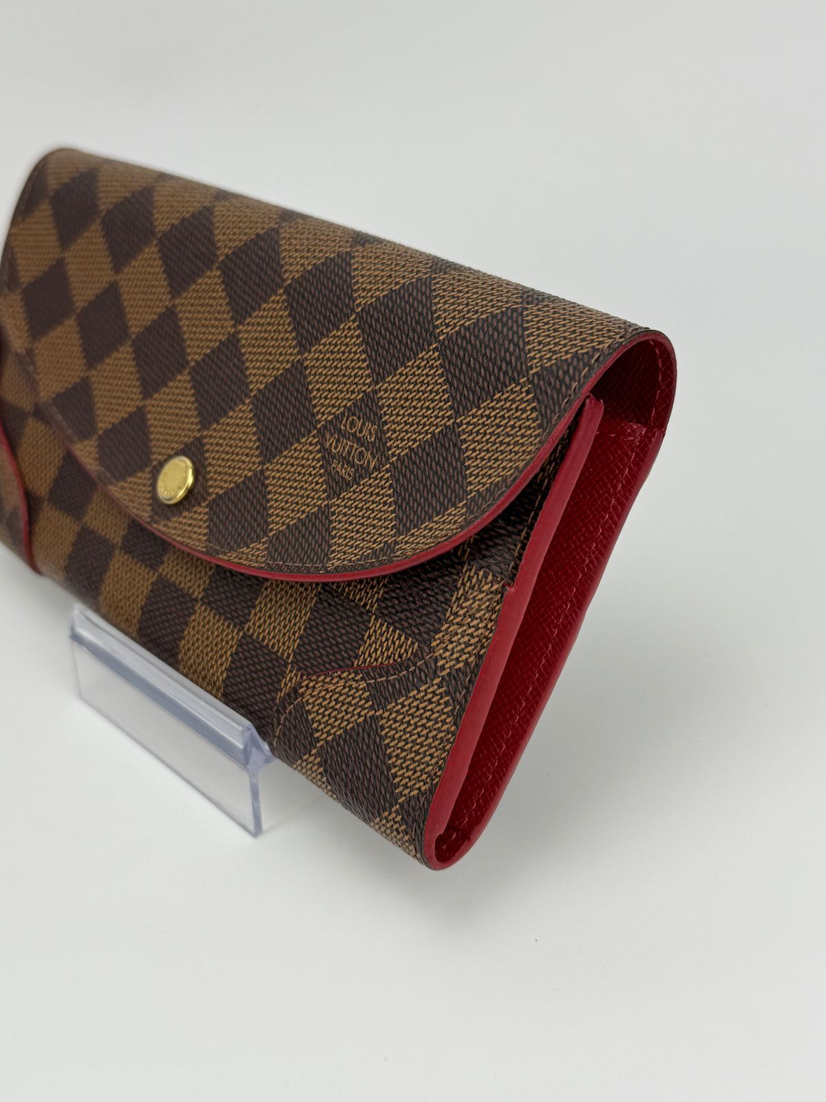 Louis Vuitton portafoglio Caissa damier ebene