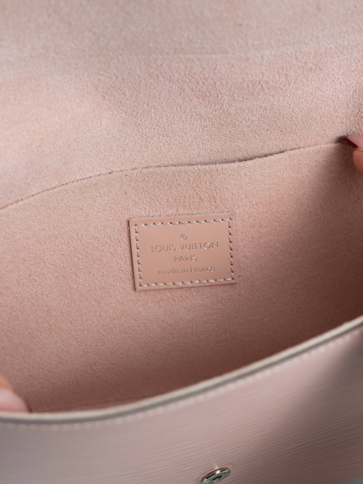 Louis Vuitton Félicie in pelle epi rosa
