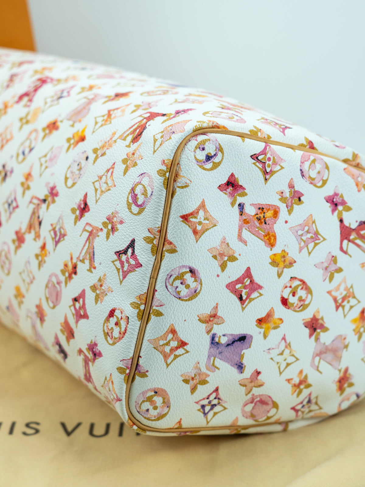 Louis Vuitton Speedy 35 aquarelle limited edition