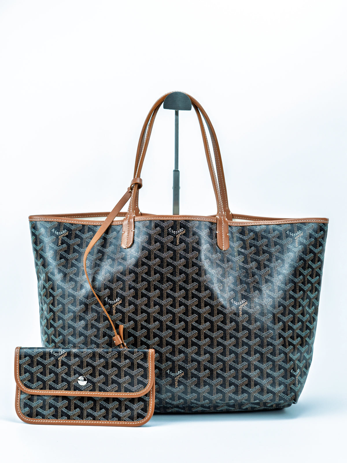 Goyard Saint Louis PM nera e marrone