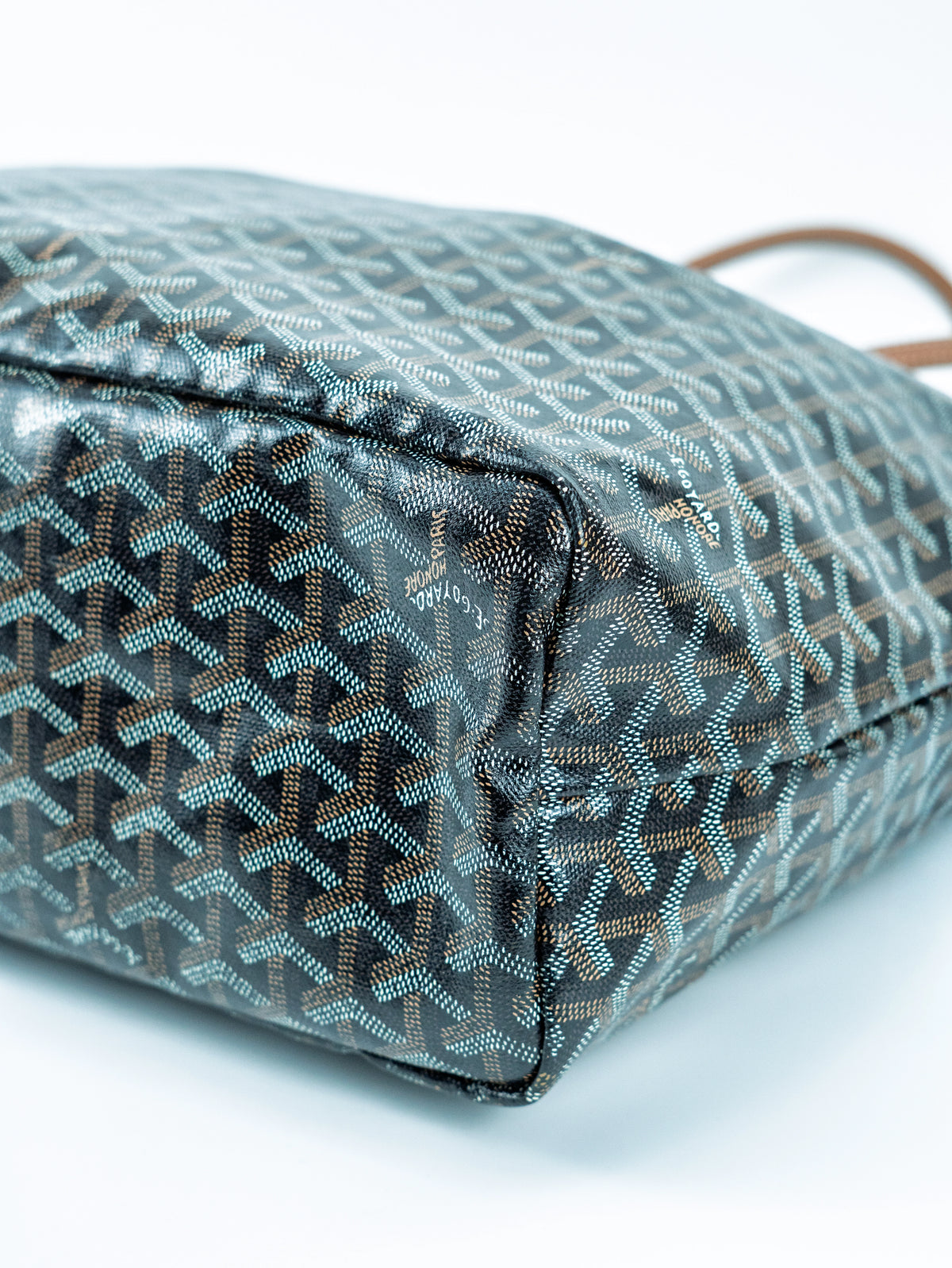 Goyard Saint Louis PM nera e marrone