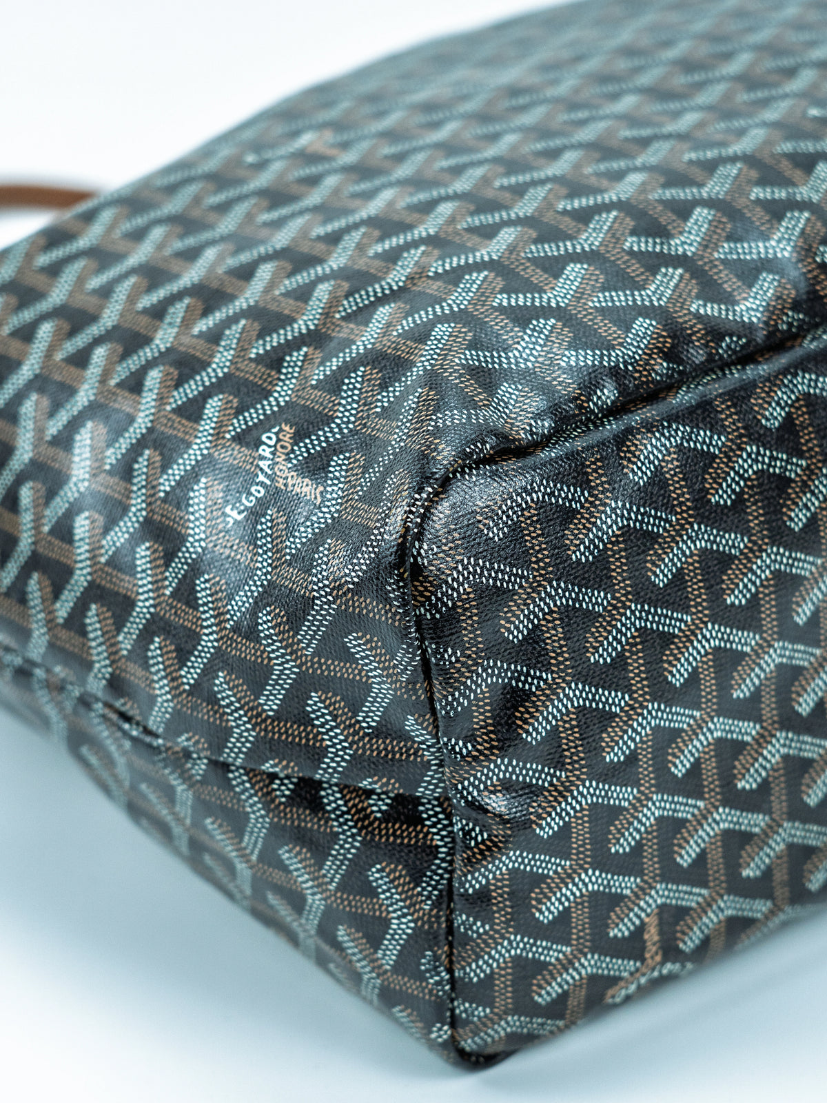 Goyard Saint Louis PM nera e marrone