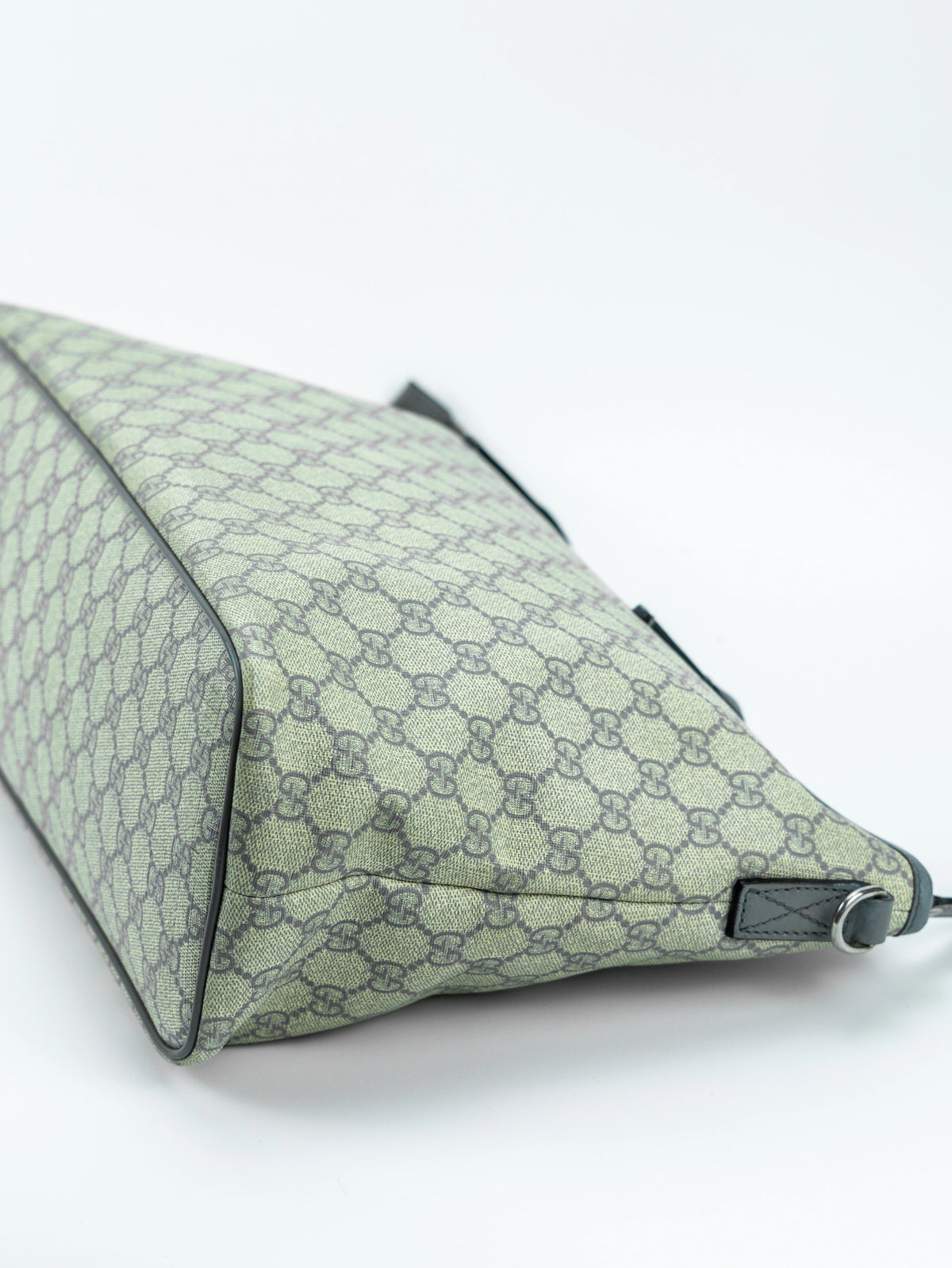 Gucci tote bag tela GG grigia