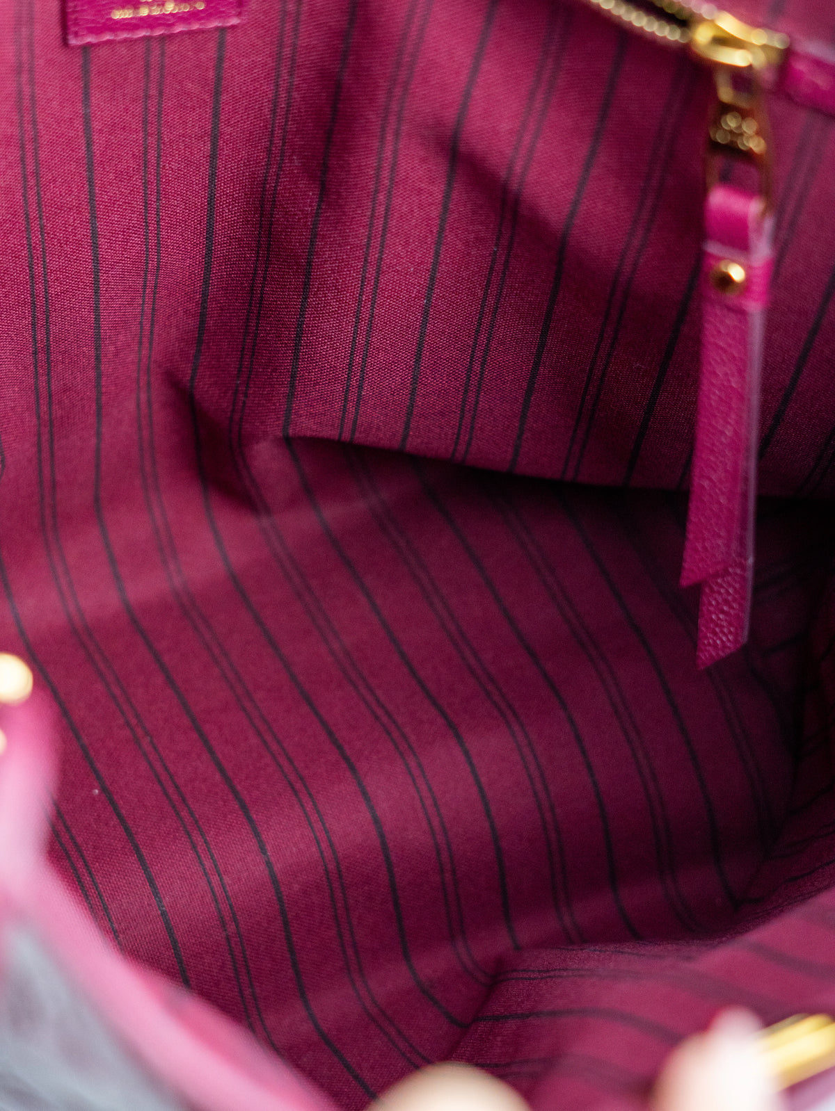 Louis Vuitton Citadine pelle bordeaux