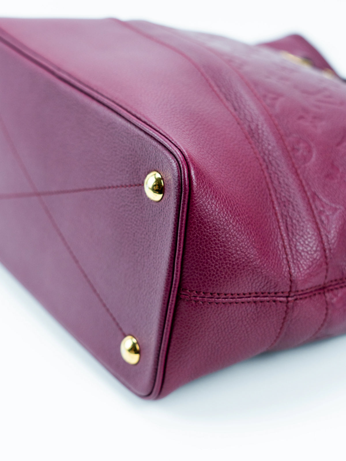 Louis Vuitton Citadine pelle bordeaux
