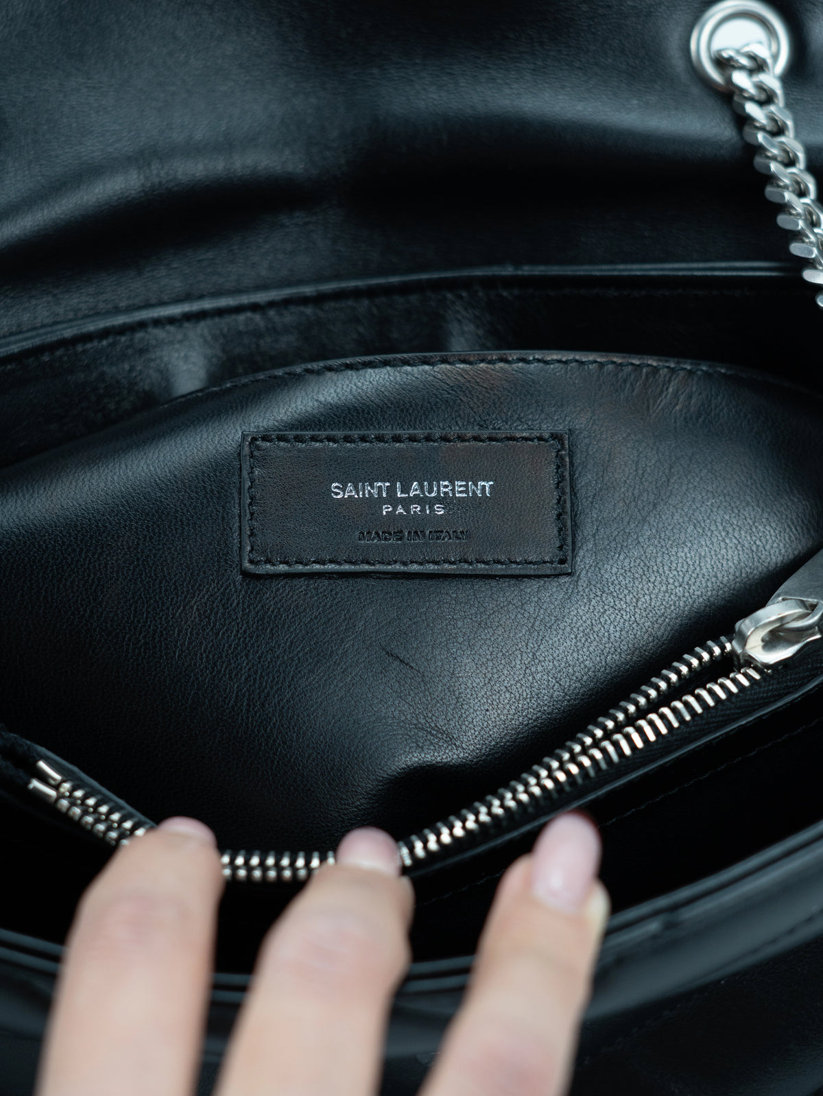 Saint Laurent LouLou small nera