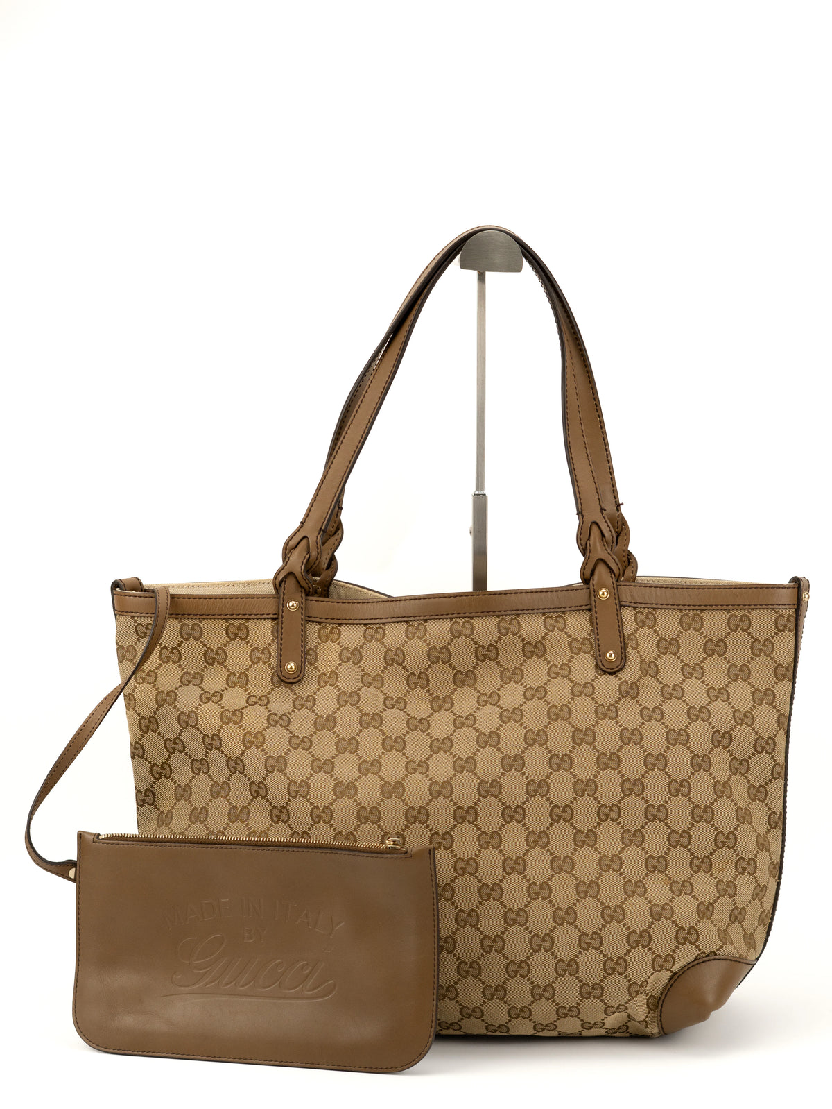 Gucci tote bag con pochette