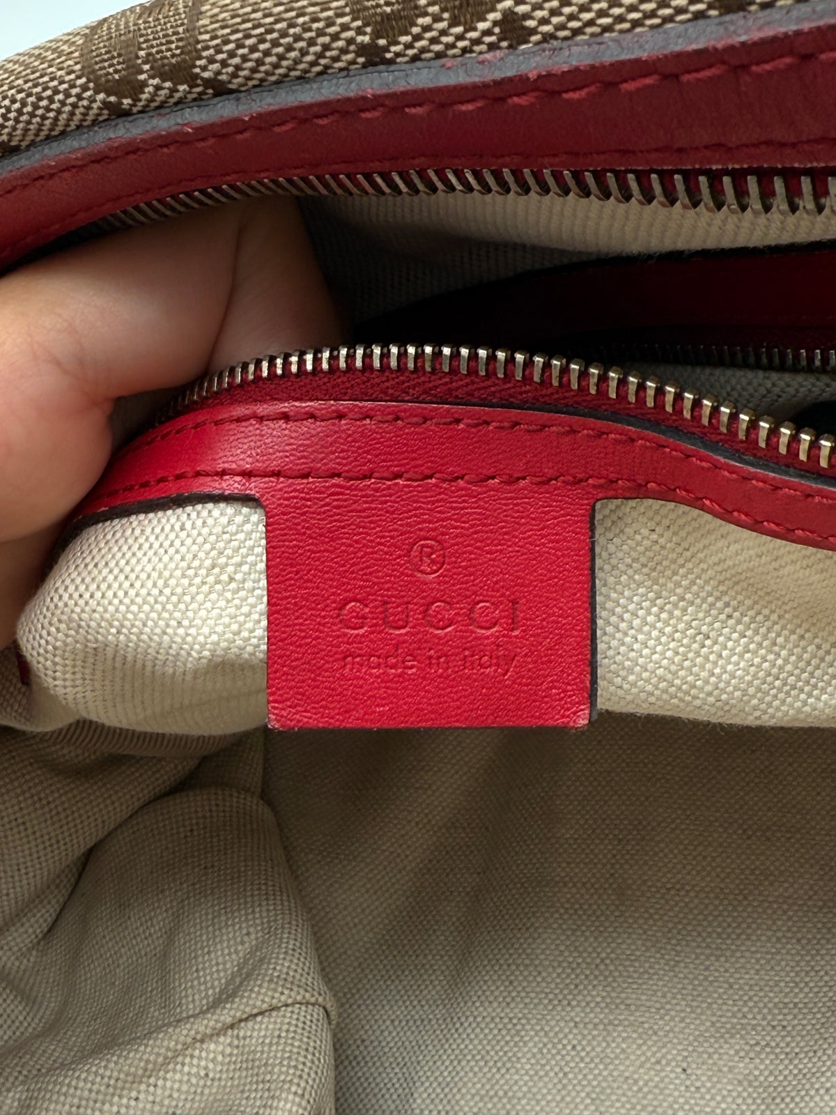 Gucci bauletto Boston tela GG - foto 7