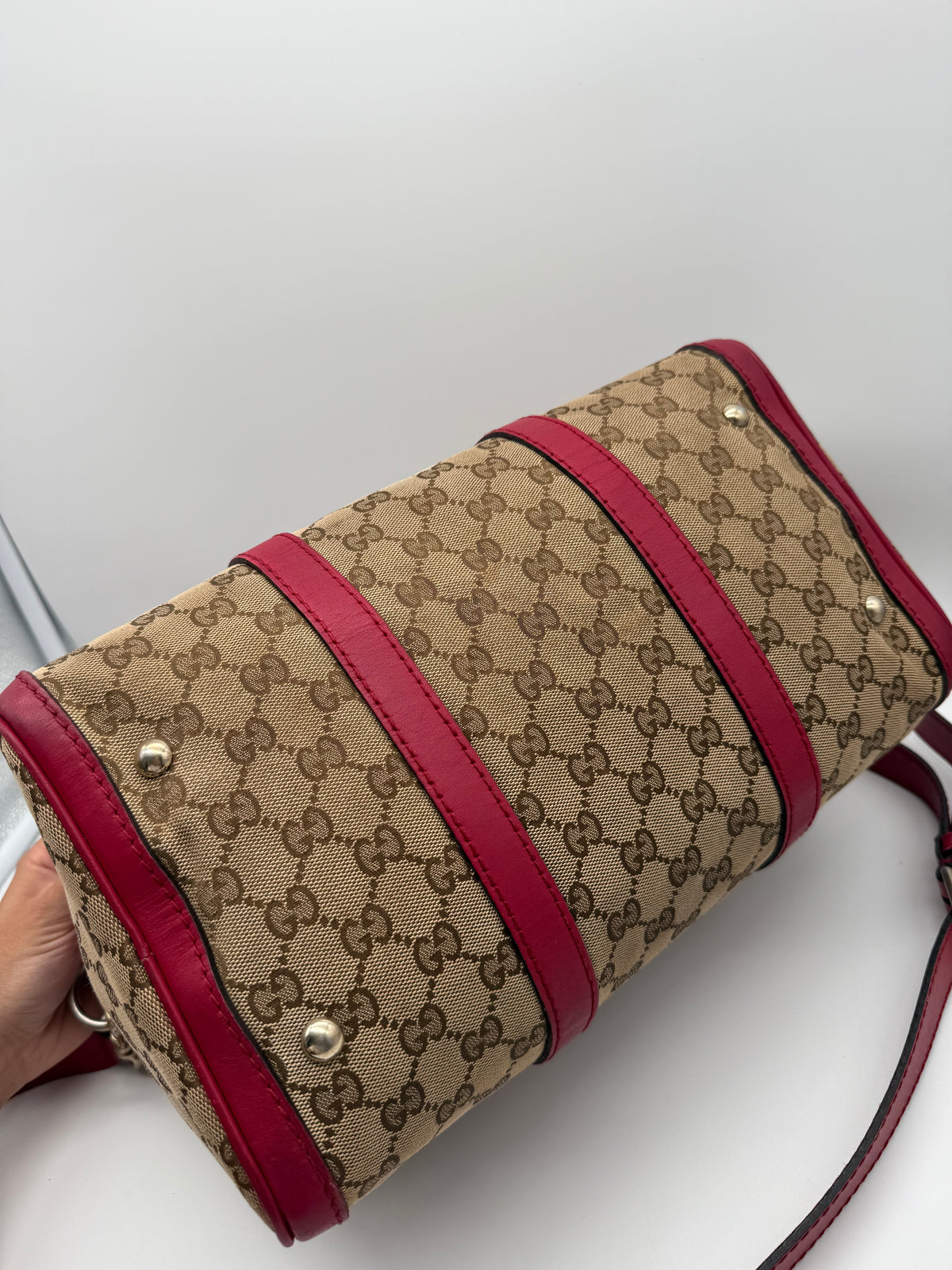 Gucci bauletto Boston tela GG - foto 12