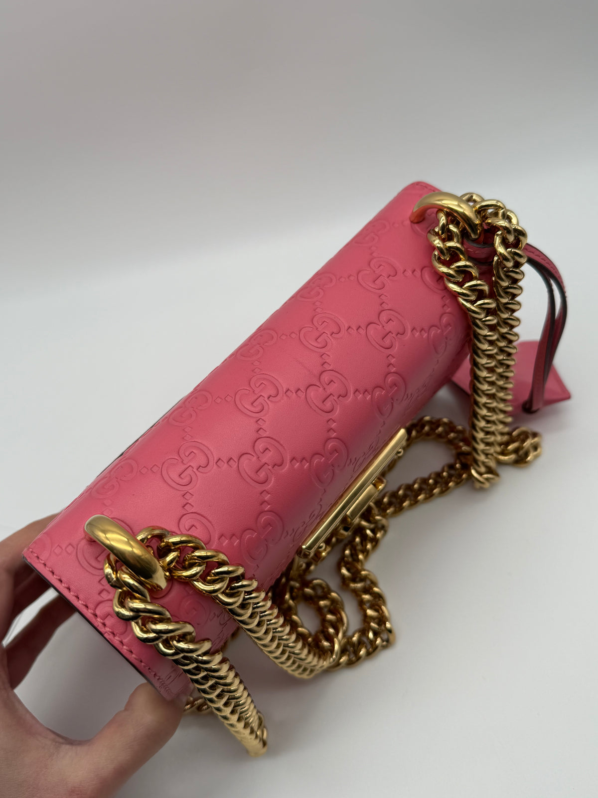 Gucci Padlock small rosa - foto 7