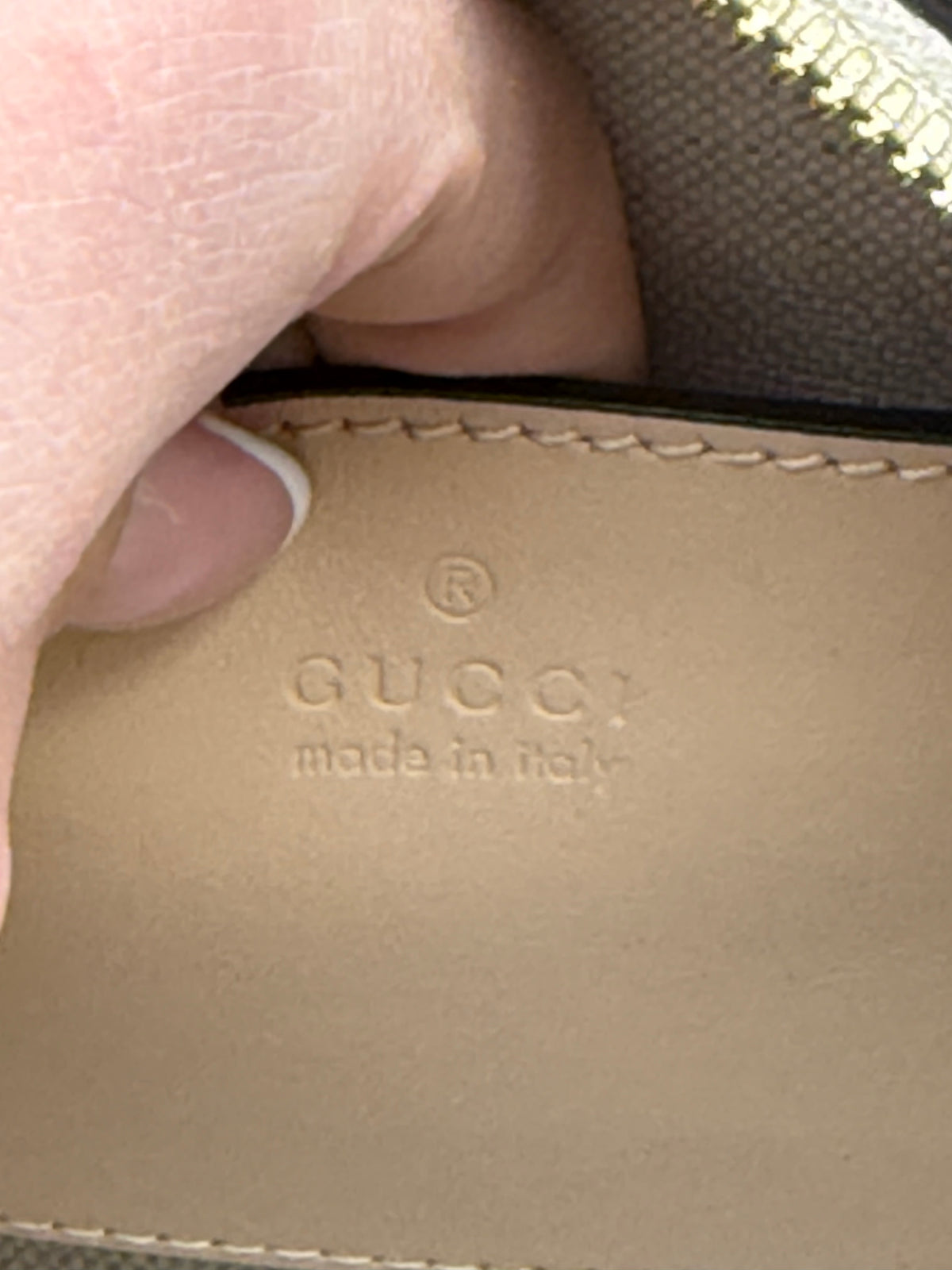 Gucci mini bauletto GG beige - foto 7