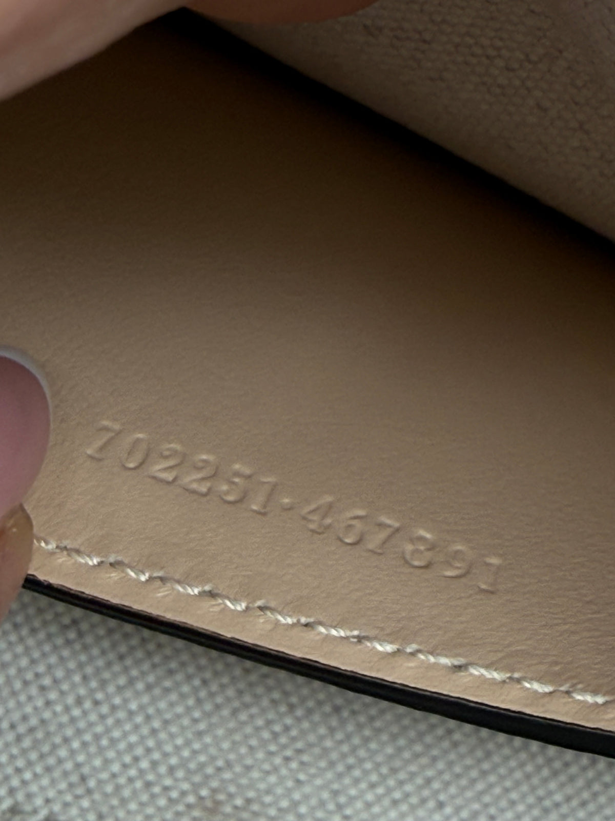 Gucci mini bauletto GG beige - foto 8