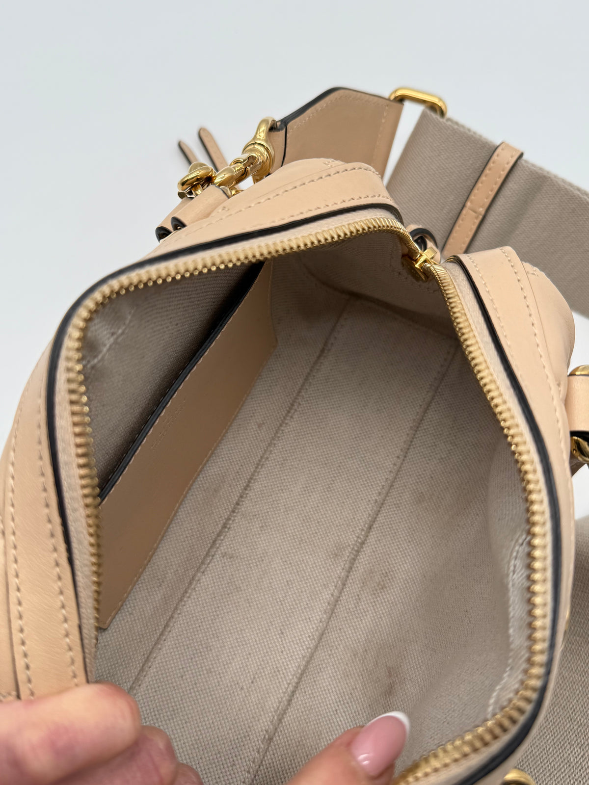 Gucci mini bauletto GG beige - foto 4