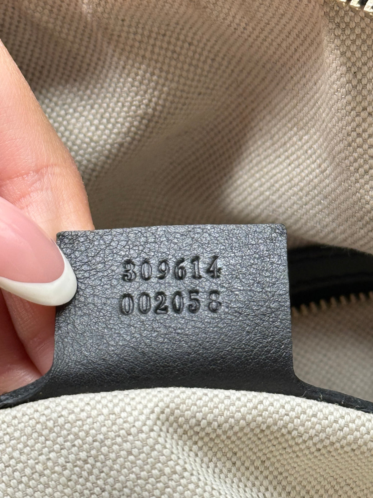 Gucci Dome pelle microGuccissima nera - foto 8