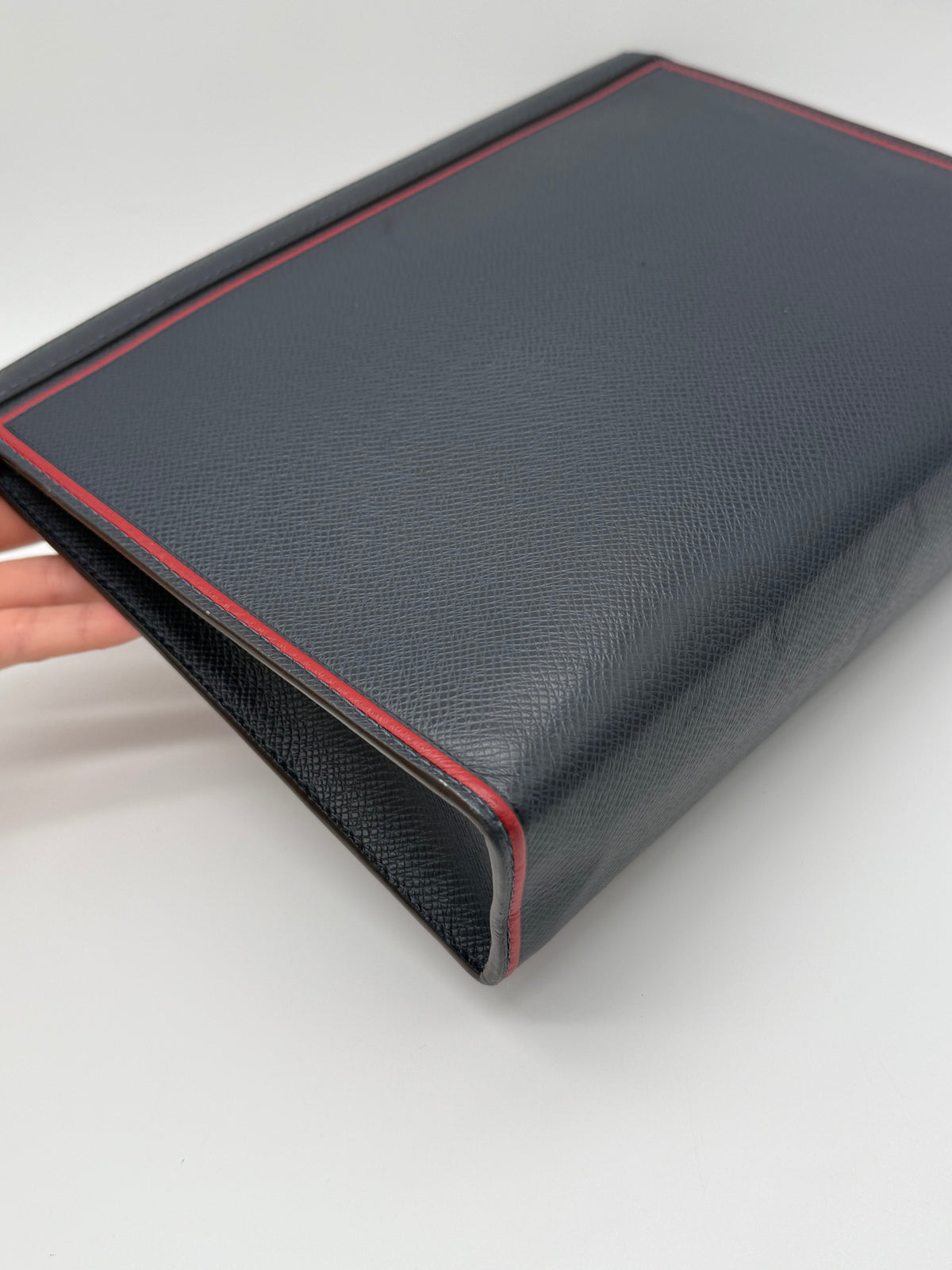 Louis Vuitton pochette clutch blu navy - foto 9